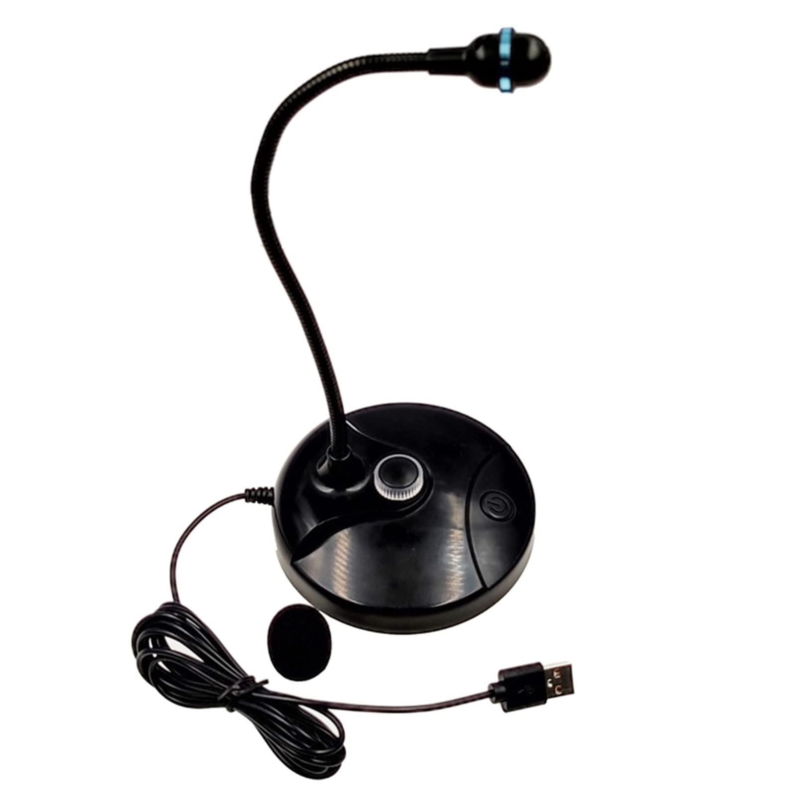Professional USB Microphone for PC Streaming, Podcasting & Gaming - Plug & Play USB Mic with Mute Button - Perfect for Home Studios, Twitch Streams & Zoom Meetings