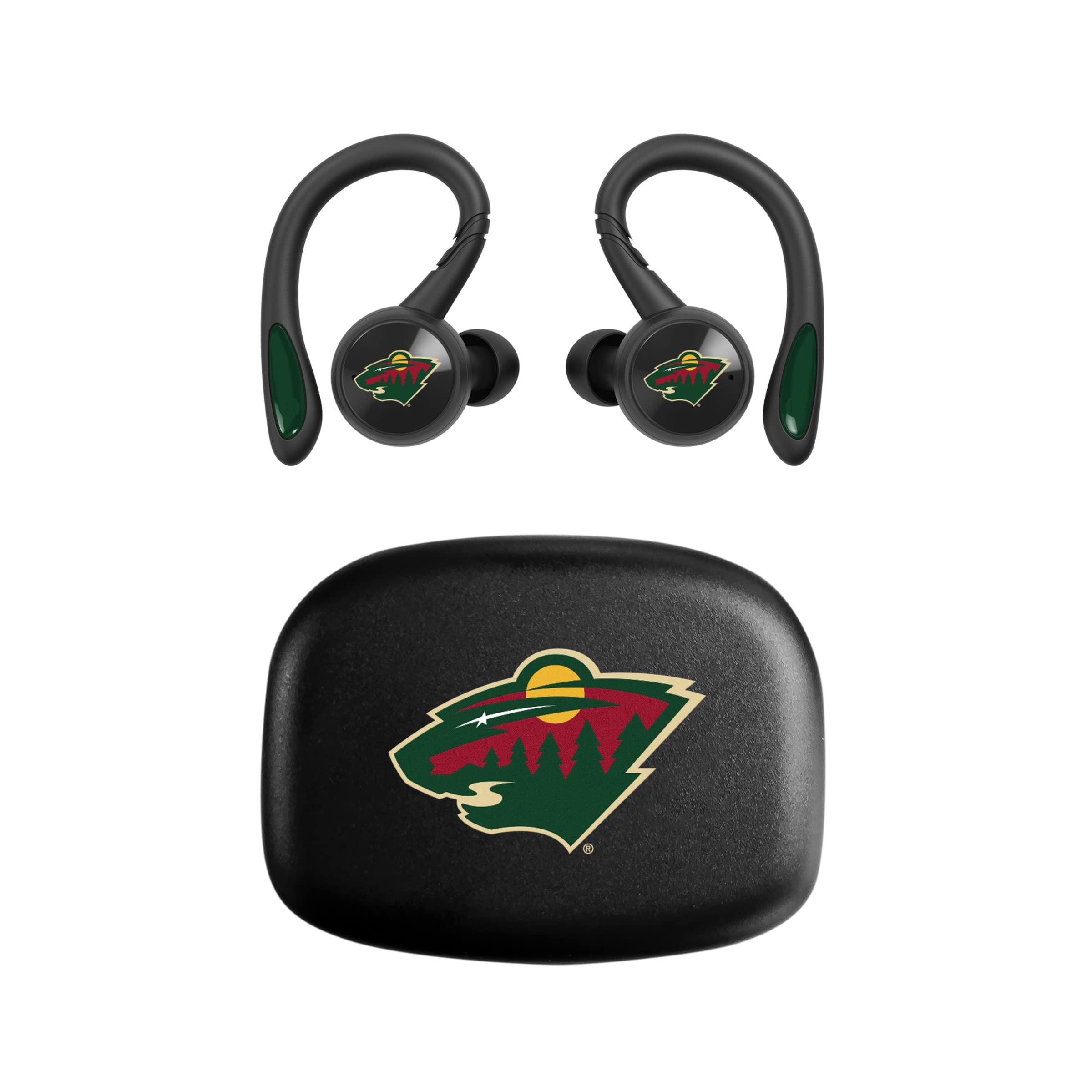 SOAR NHL Sport True Wireless Earbuds V.5 - Bluetooth 5.0 Wireless Earbuds with Noise Cancellation, IPX7 Waterproof for Running, Workout & Sports | Perfect for Hockey Fans & Athletes