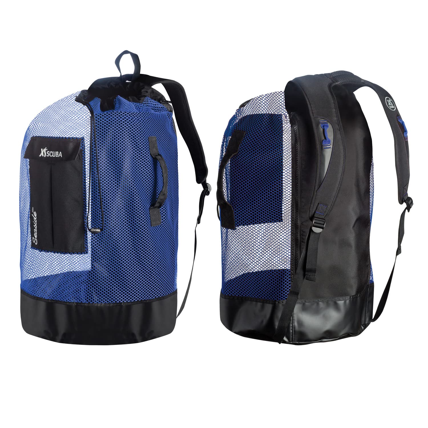 XS Scuba Seaside Elite Mesh Backpack - Lightweight Waterproof Dive Gear Bag for Snorkeling, Scuba Diving & Beach Travel - Perfect for Underwater Adventures & Outdoor Activities