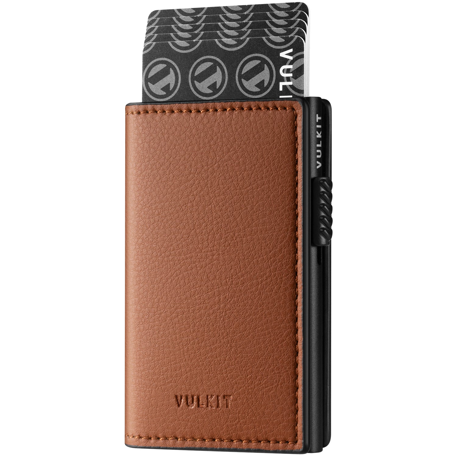 VC305 Side Slider Mechanism with Back Slot Wallet - Slim RFID Blocking Card Holder for Men & Women - Perfect for Travel, Business Cards, and Everyday Use