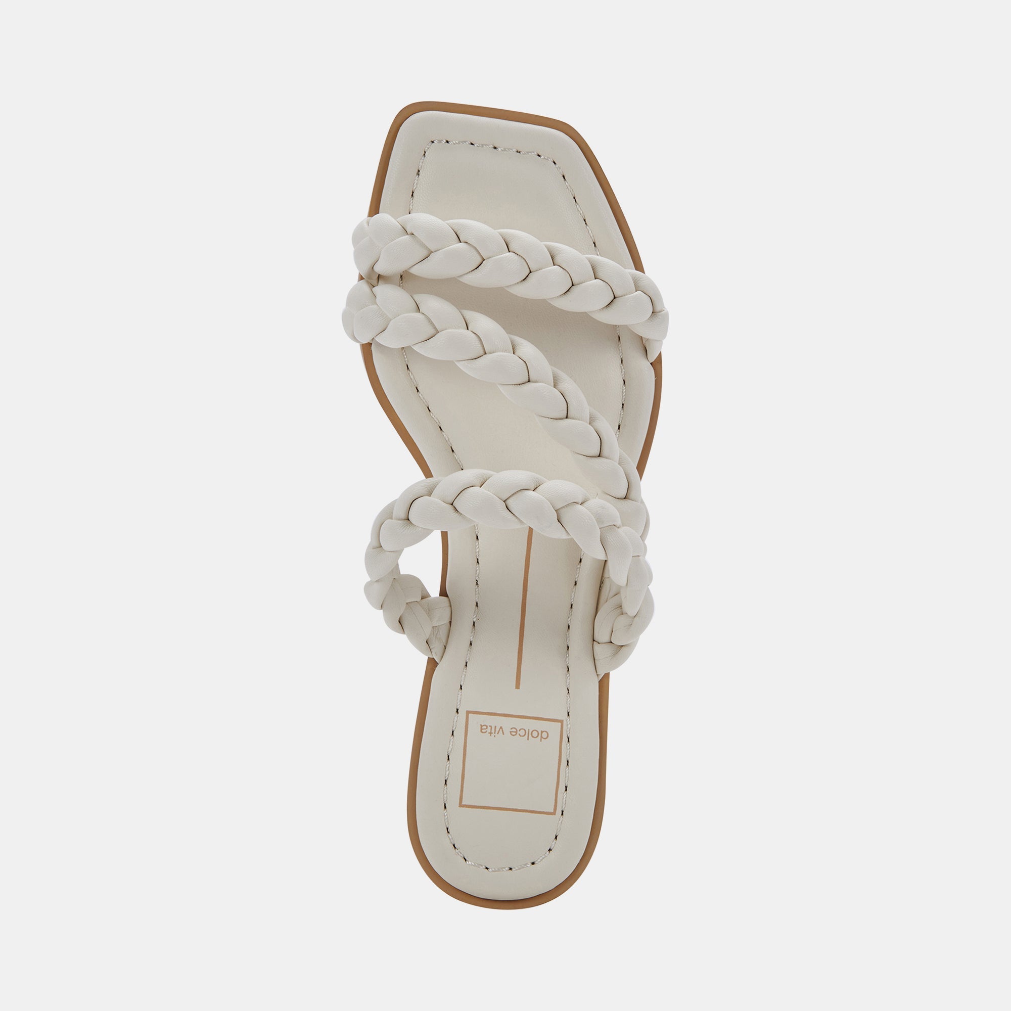 IMAN WIDE SANDALS IVORY STELLA - Comfortable Women's Summer Sandals with Arch Support | Perfect for Beach, Vacation & Casual Wear