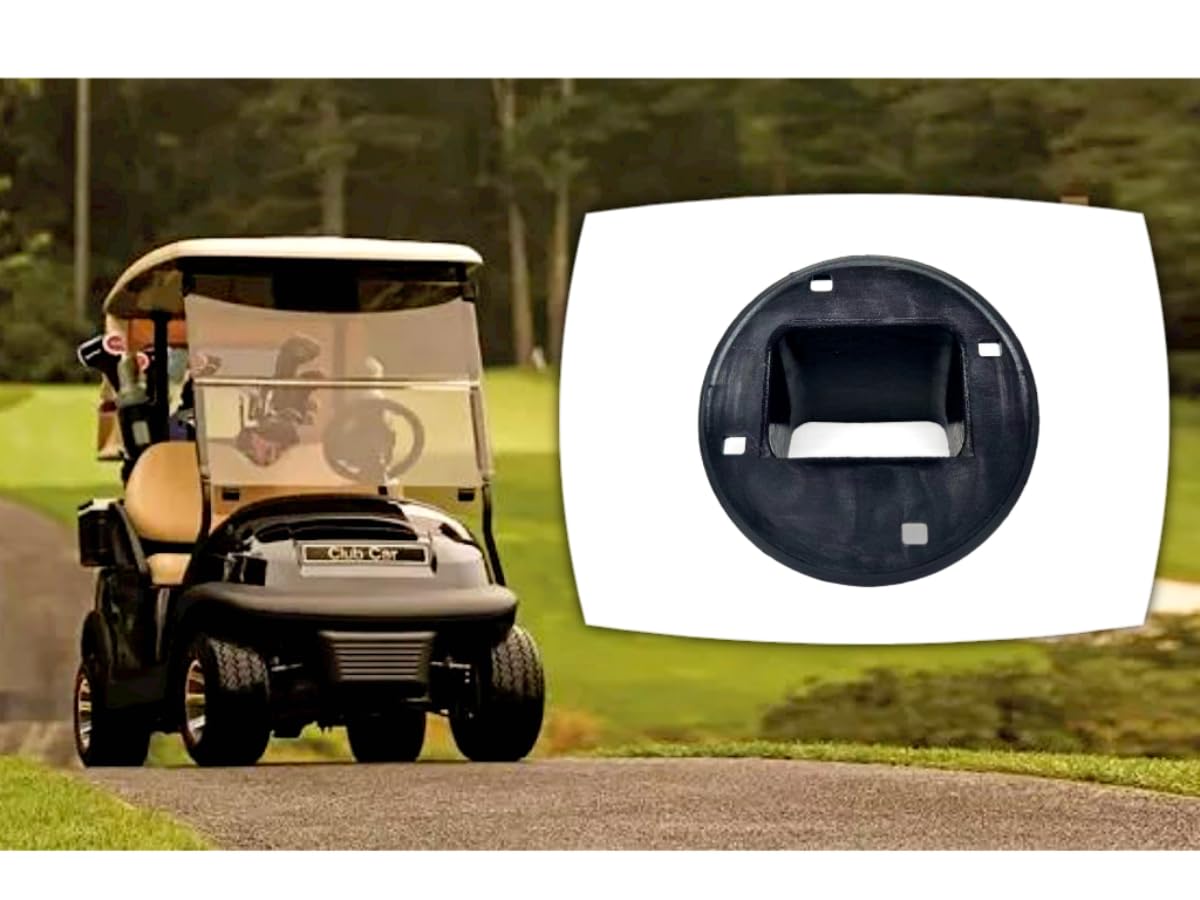 Club Car Electric Golf Cart 36V Charger Receptacle Bezel (1985+ Model) - Durable Replacement Part for Golf Cart Maintenance & Charging Station Upgrades