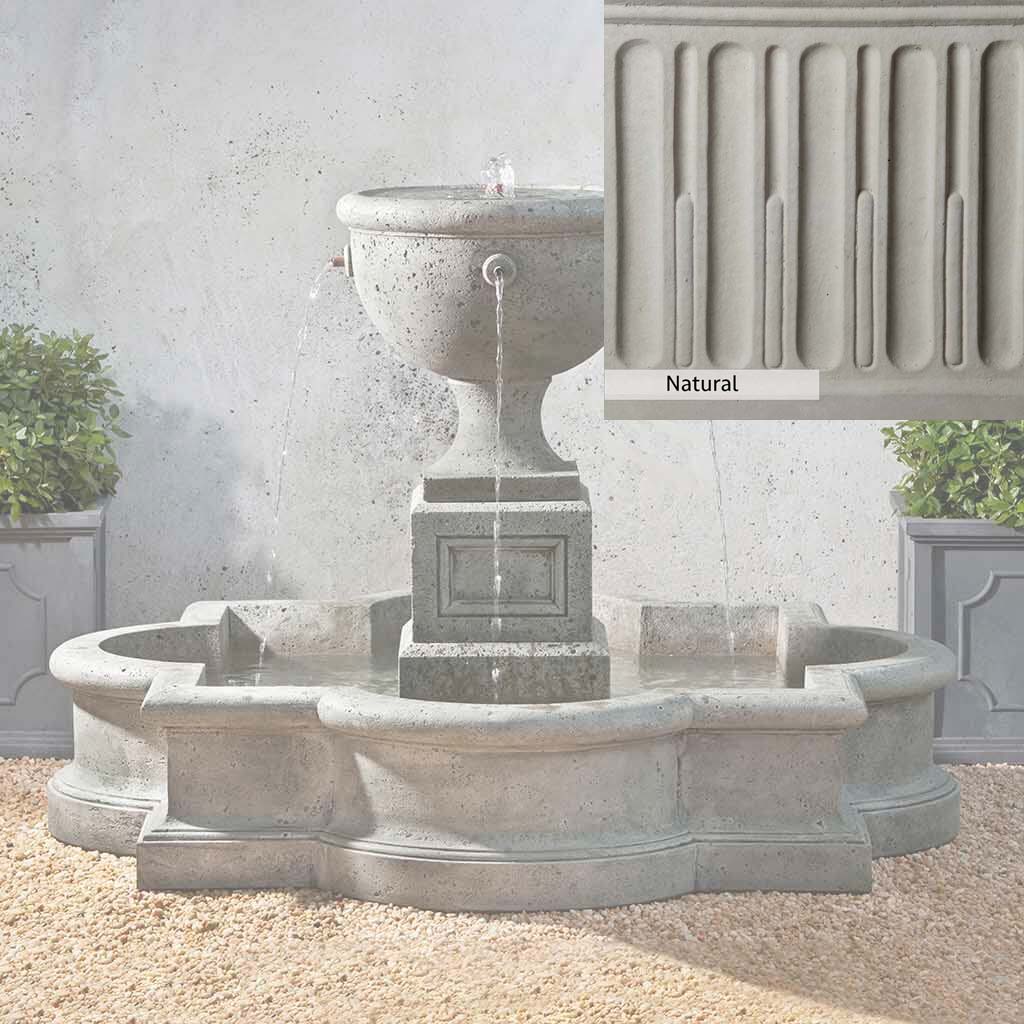 Campania International Navonna Outdoor Fountain - Classic Italian Garden Fountain for Patio, Yard, and Landscape Decor | Perfect for Backyard, Garden, and Outdoor Living Spaces