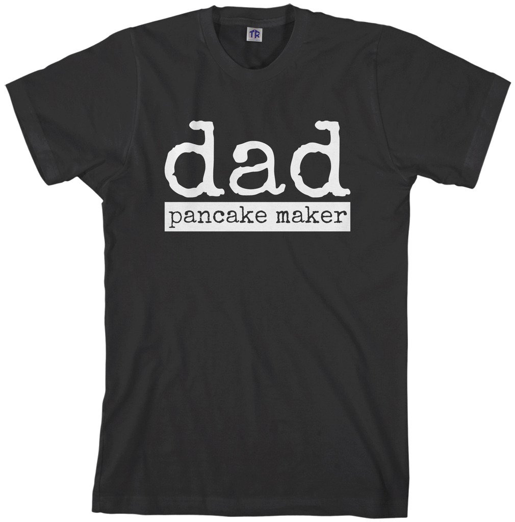 Threadrock Men's Funny Dad Pancake Maker Graphic T-Shirt - Perfect for Father's Day, Birthday & Casual Wear