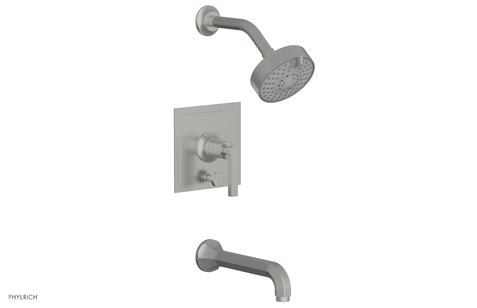 HEX MODERN Pressure Balance Tub and Shower Faucet Set 501 27 - Perfect for Modern Bathroom Renovations and Spa-Like Shower Experiences