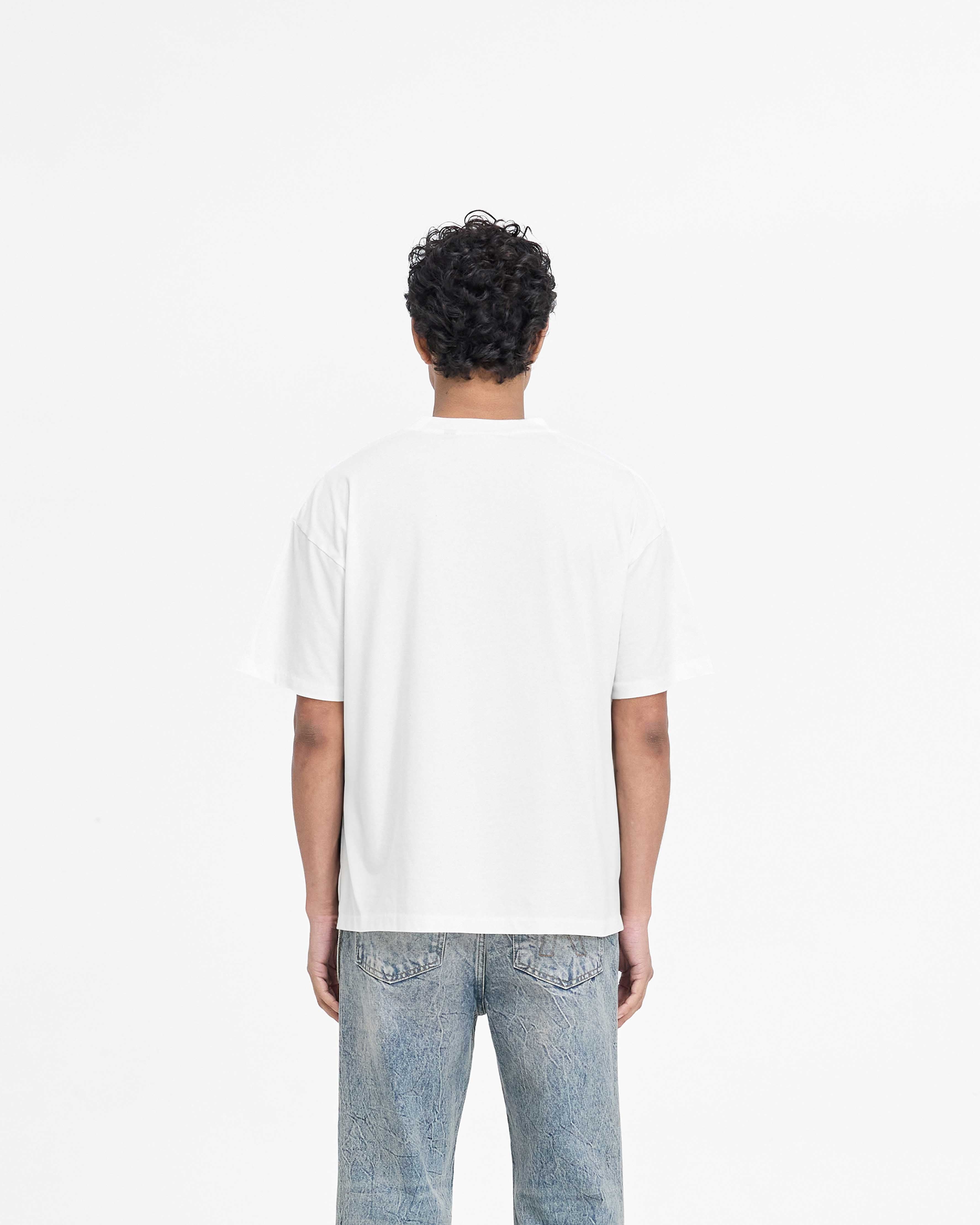 Serif Logo T-Shirt - Flat White | Stylish Graphic Tee for Casual Wear & Everyday Outfits