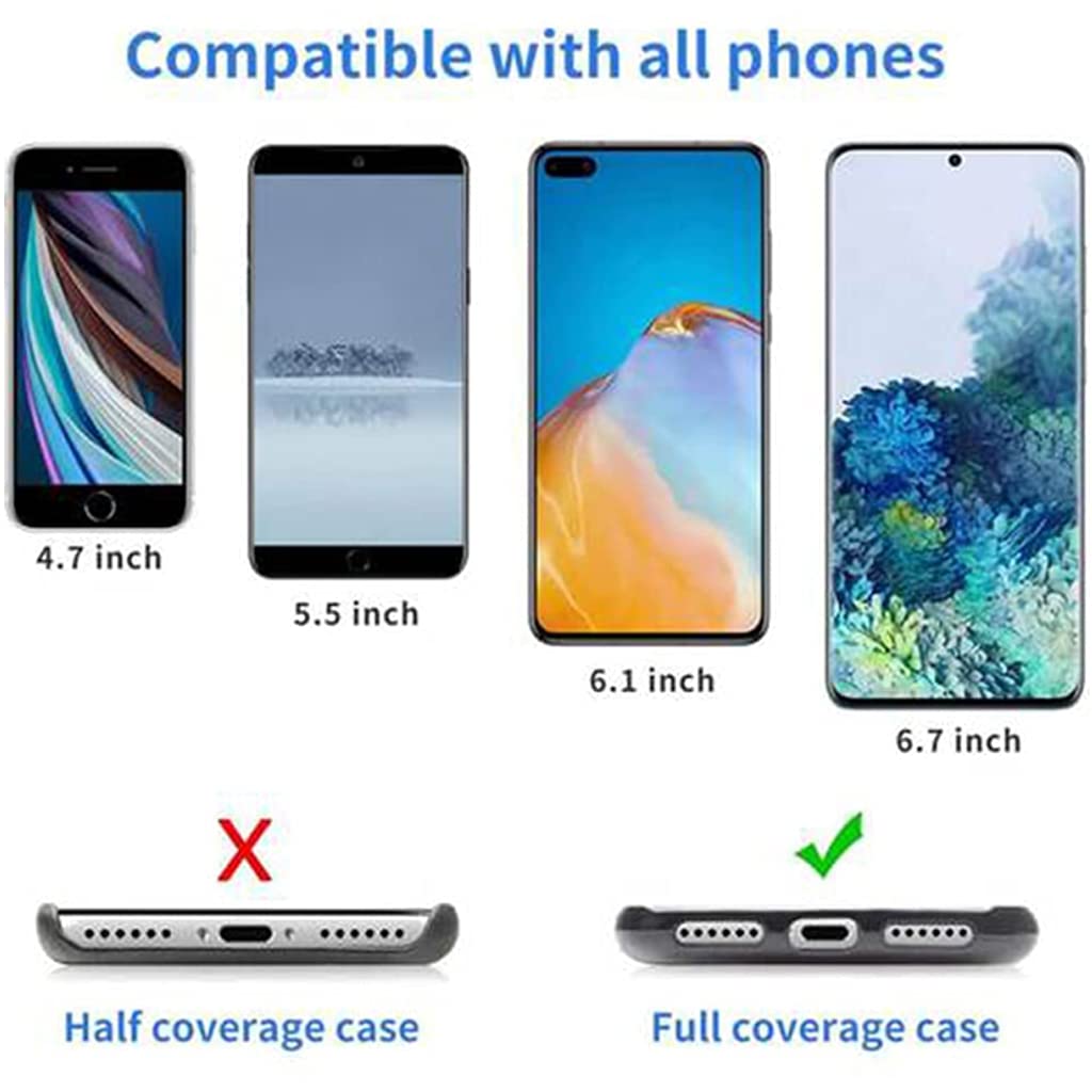 Universal Phone Lanyard - Adjustable Nylon Neck Strap for Smartphones (Ideal for Travel & Work)