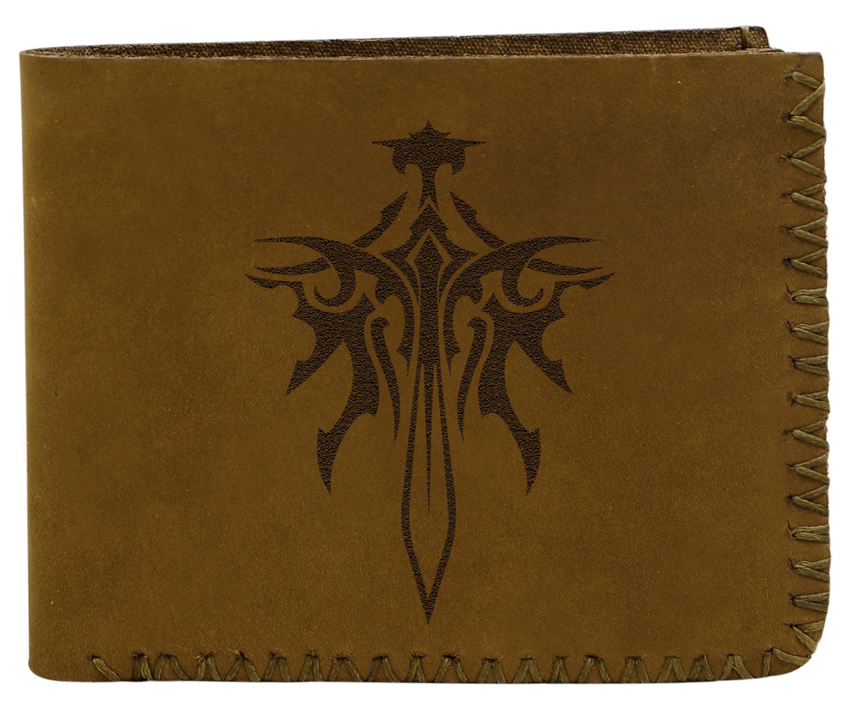 Genuine Handmade Pull-Up Leather Wallet for Men - Slim Bifold RFID Blocking - Perfect for Everyday Use, Travel & Business