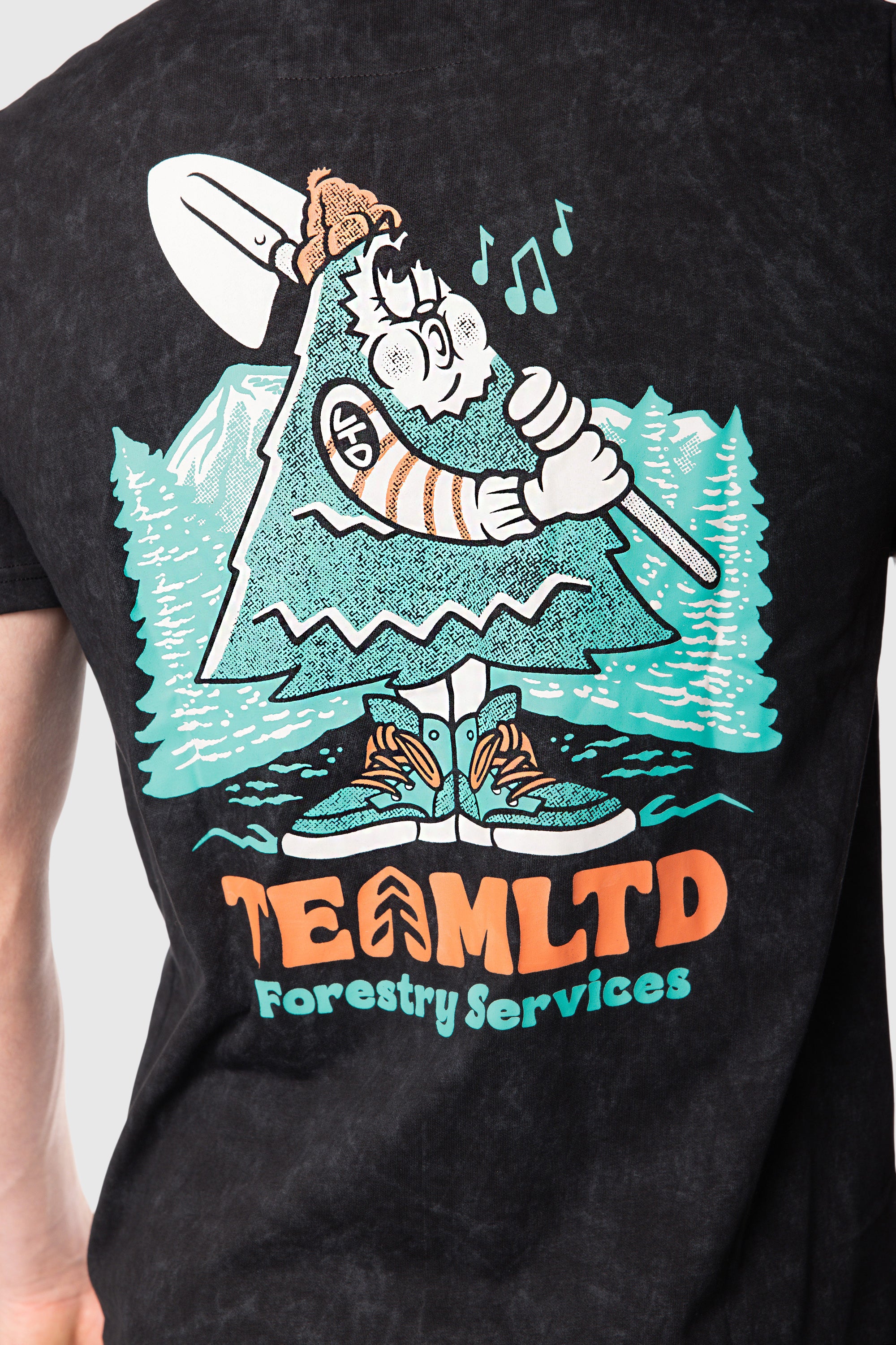Premium Forestry Tee - Comfortable Men's T-Shirt for Outdoor Activities, Hiking & Camping