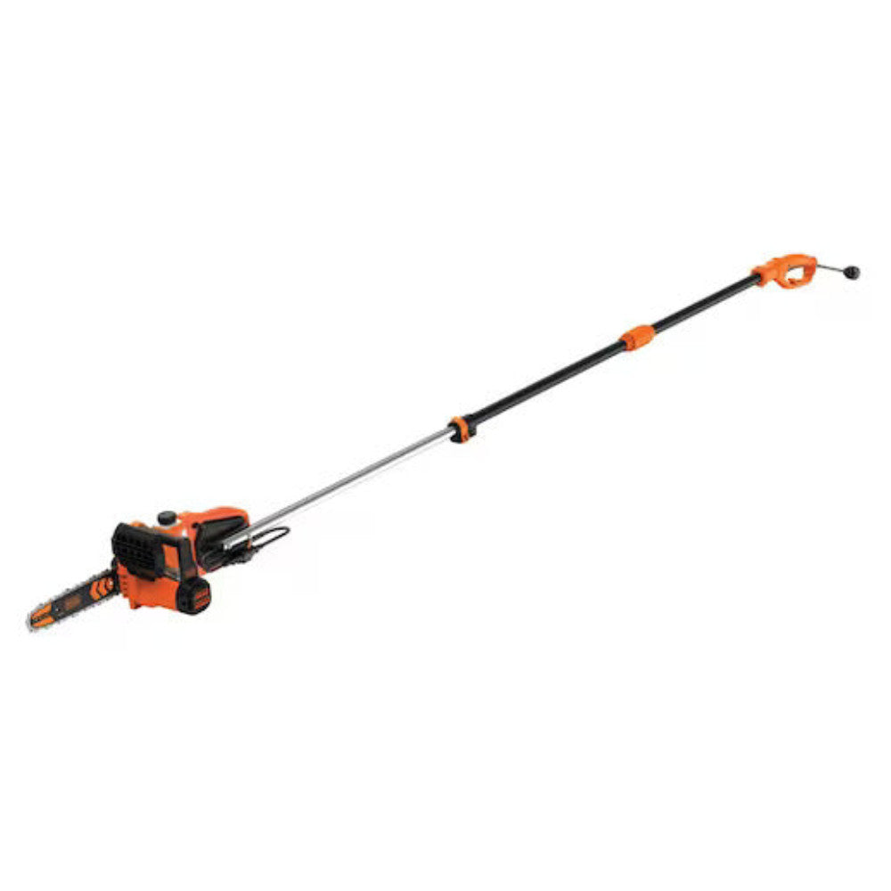 BLACK+DECKER BECSP601 10-Inch 8 Amp 2-in-1 Electric Corded Pole Chainsaw - Tree Trimming & Pruning Tool for Yard Maintenance & Landscaping