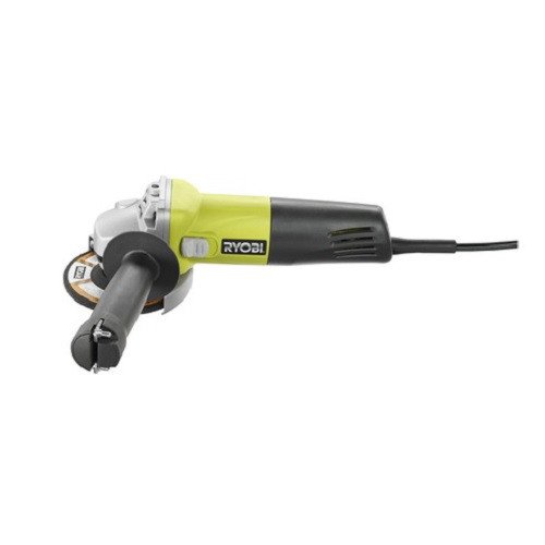 Ryobi ZRAG403G 5.5 Amp 4-1/2 Inch Angle Grinder - Corded Power Tool with 10,000 RPM (Renewed/Refurbished) - Perfect for Metal Cutting, Grinding & Polishing - DIY & Professional Use