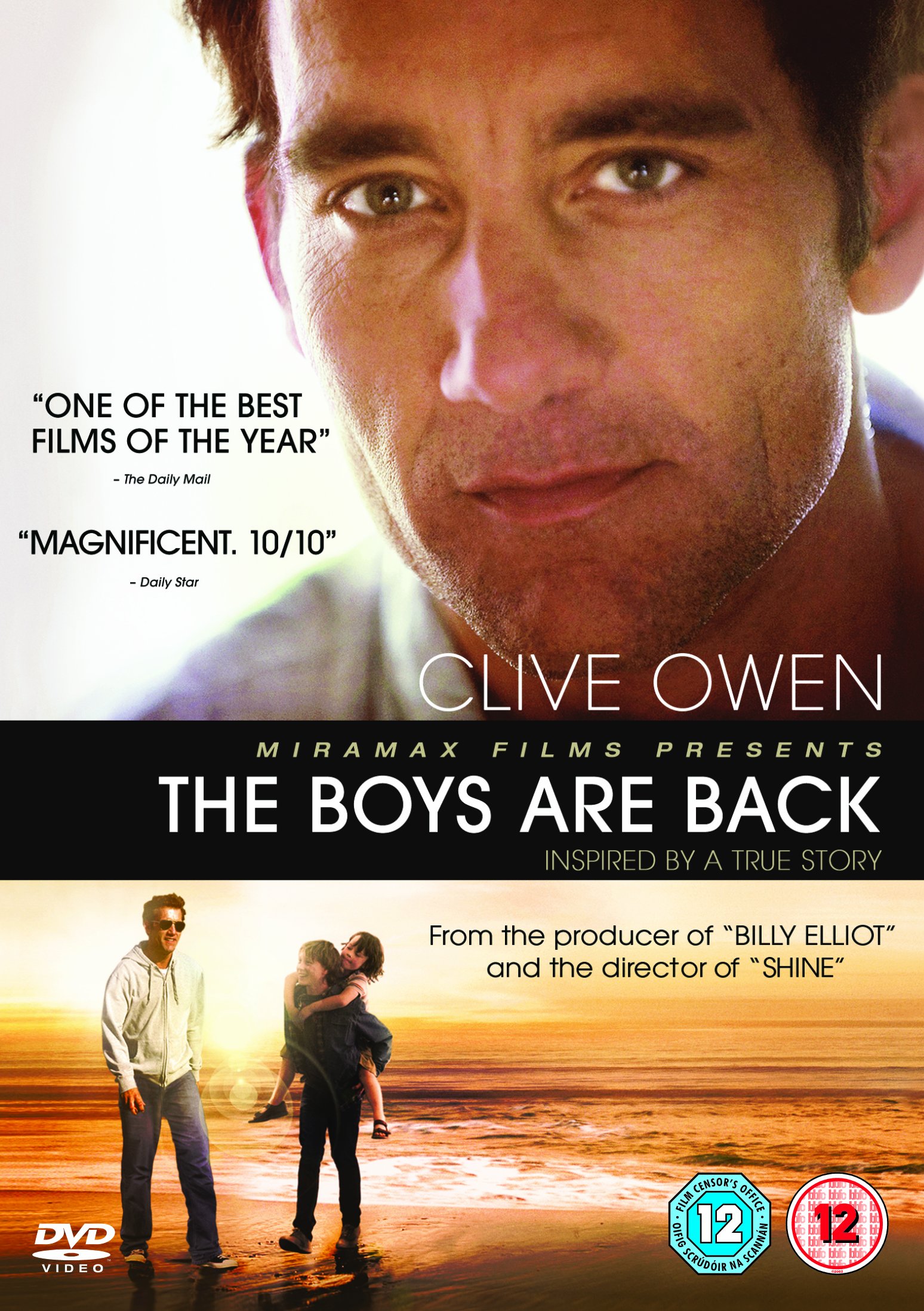 The Boys Are Back DVD - Heartwarming Family Drama Movie for Home Entertainment & Movie Nights