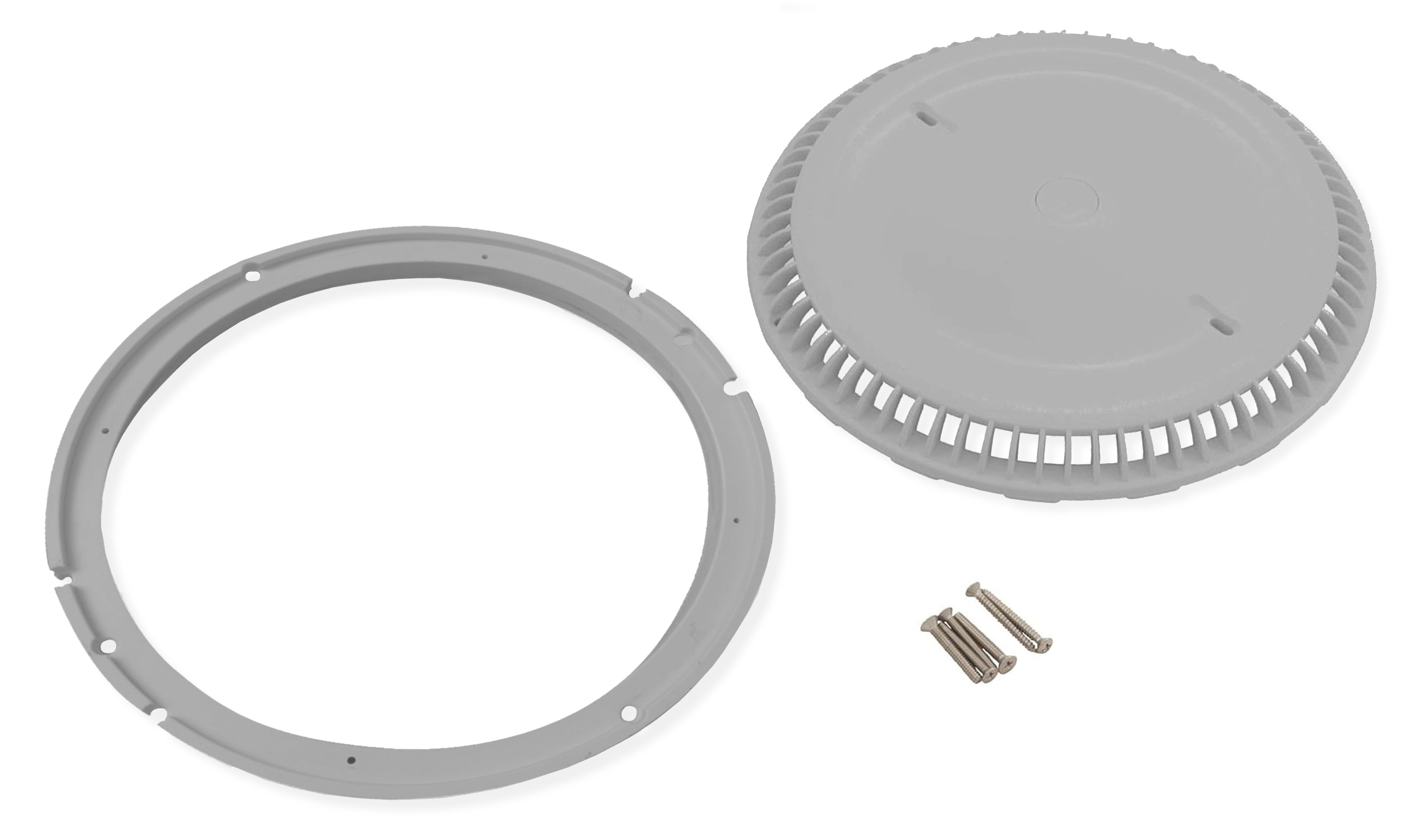 Afras Anti Vortex ABS Drain Cover - 11.125 Inch, Heavy Duty Bathroom & Shower Drain Strainer for Hair Clog Prevention, Ideal for Home, Hotel & Commercial Use
