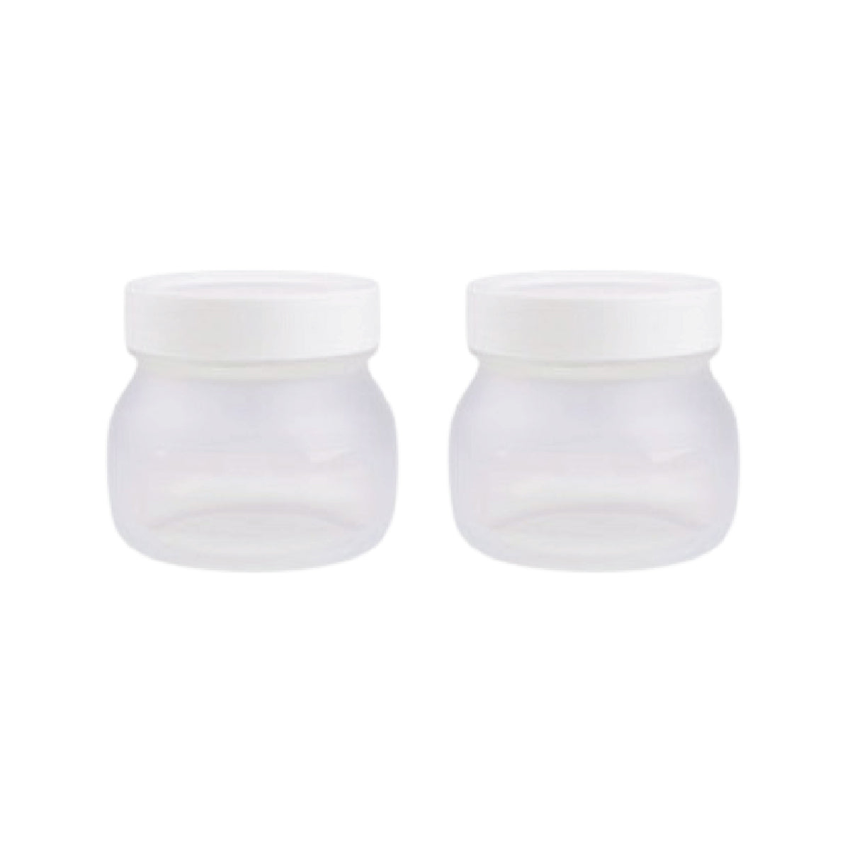 DeliOne Flex'n Jar Flexible Food Storage Containers - 2 Pack, Small Size | Perfect for Meal Prep, Snacks, and Leftovers | Airtight & Leakproof Kitchen Organization Solution