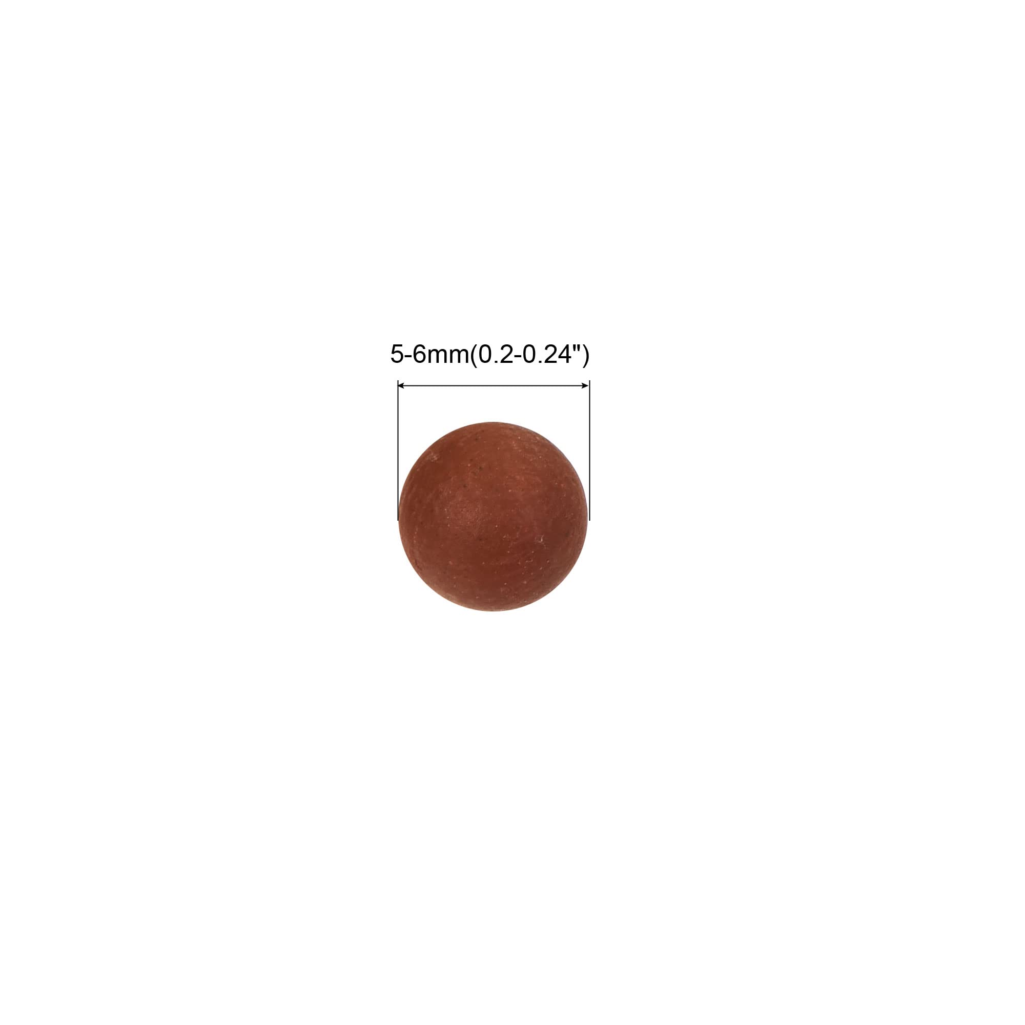 Premium Clay Pebbles 5-6mm for Hydroponics - 0.22 lbs Brown LECA Growing Media for Indoor Plants, Orchids, Bonsai Trees | Ideal for Hydroponic Systems, Vase Fillers, and Decorative Soil Cover