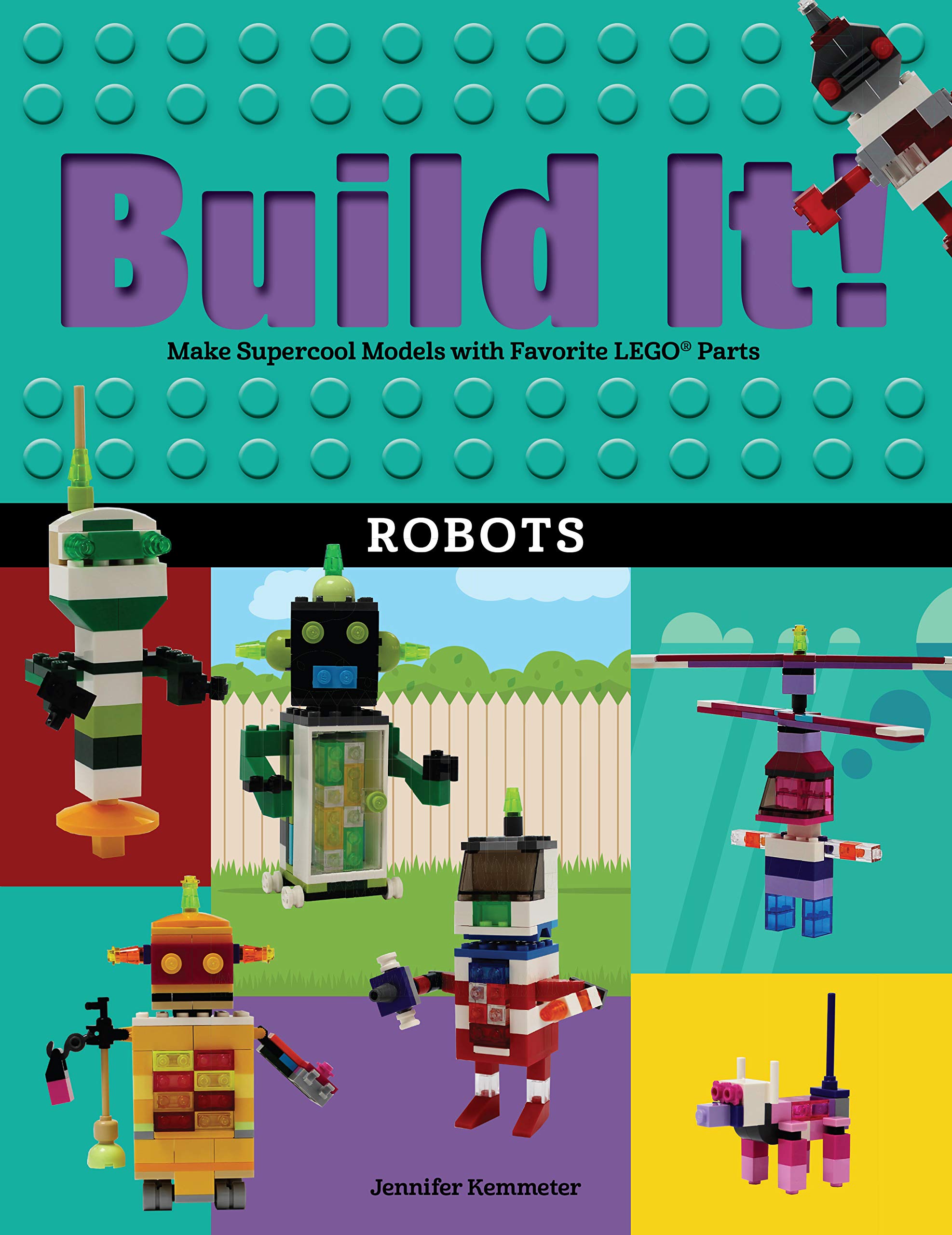 Build It! Robots: Create Amazing DIY Models with LEGO® Bricks - STEM Learning Toy for Kids & Adults, Perfect for Classroom Projects & Creative Play