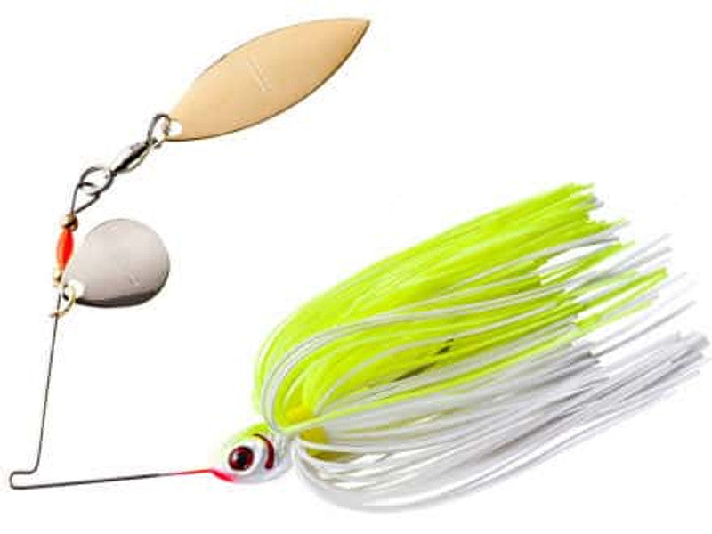Booyah Tandem Blade Spinnerbait - Premium Bass Fishing Lure for Freshwater & Saltwater - Perfect for Casting, Trolling & Tournament Fishing