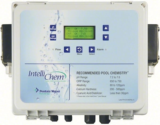 Pentair IntelliChem Chemical Controller - Smart Pool Automation System for Easy Water Maintenance | Perfect for Residential & Commercial Swimming Pools