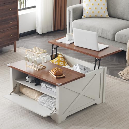 Rustic White Lift Top