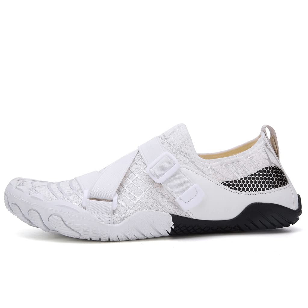 **Men's Water Shoes for Swimming, Diving, Beach & Camping - Lightweight, Quick-Dry Aqua Shoes with Non-Slip Sole - Yoga & Walking Sneakers (Size 46, Color A) - Perfect for Pool, Ocean, River & Outdoor Activities**