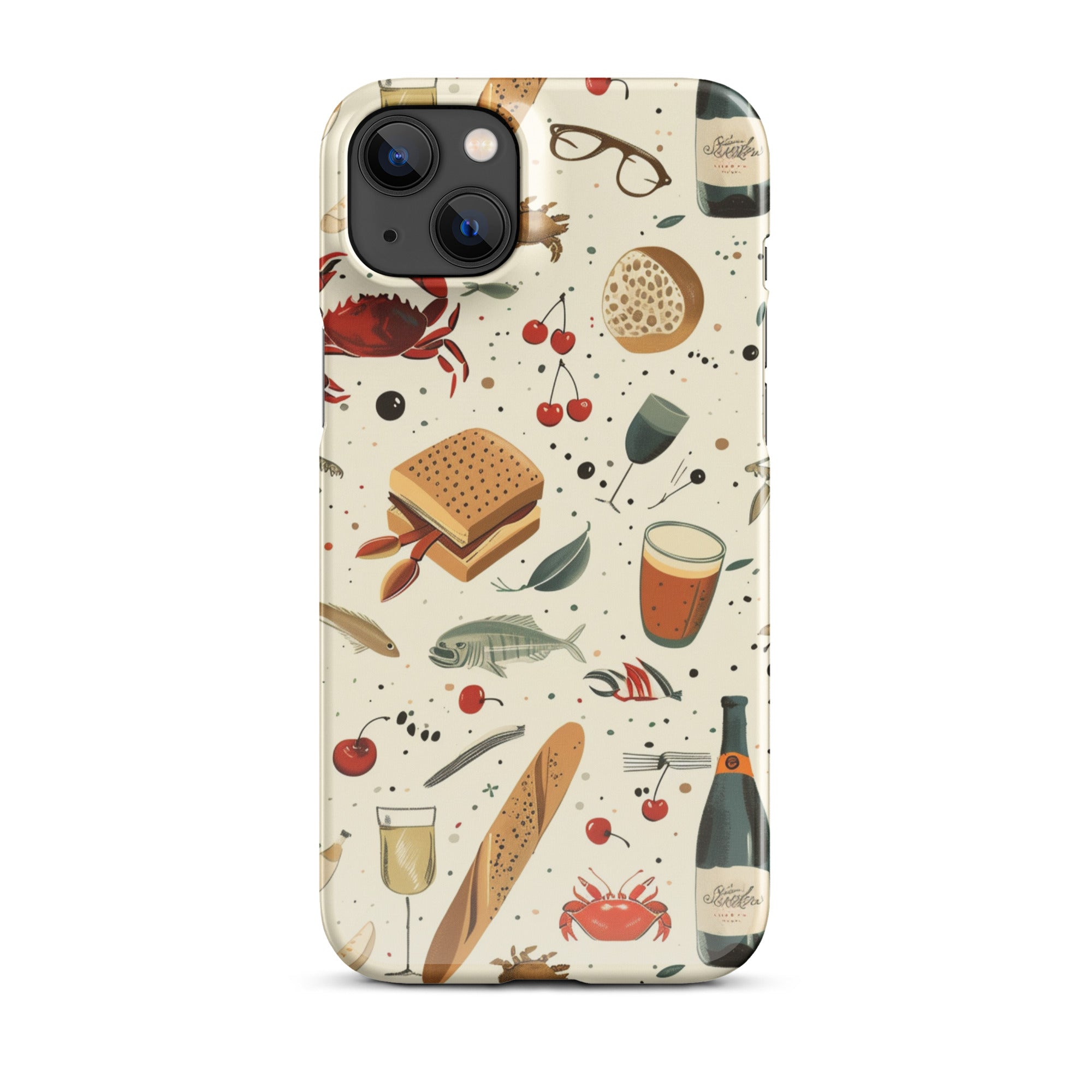 Doodles Snap Case for iPhone - Trendy Protective Phone Cover for iPhone Models - Perfect for Everyday Use, Travel & School