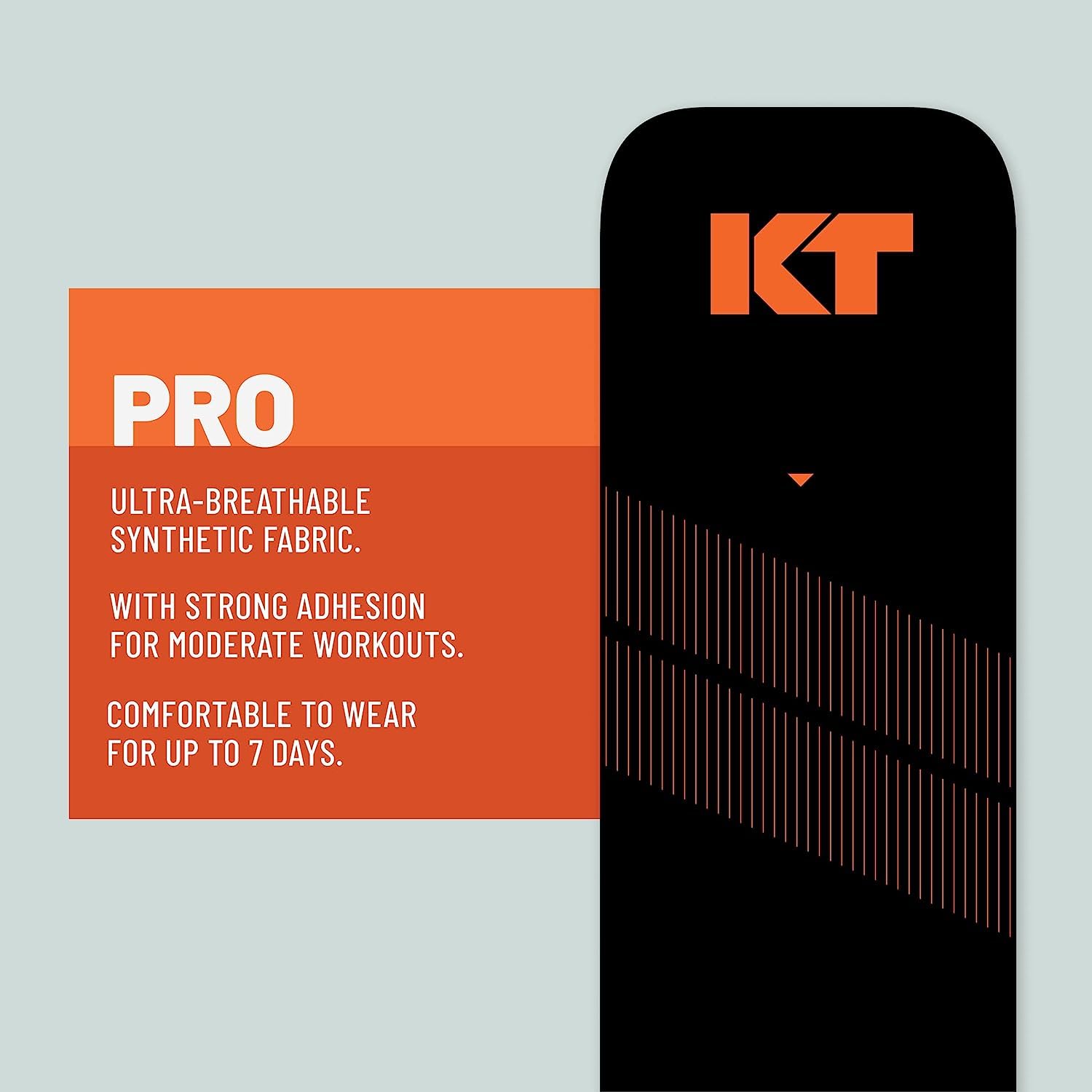 KT Tape Pro Wide Jumbo Kinesiology Therapeutic Sports Tape - Premium Elastic Athletic Tape for Pain Relief & Muscle Support - Ideal for Running, CrossFit, Yoga & Injury Recovery