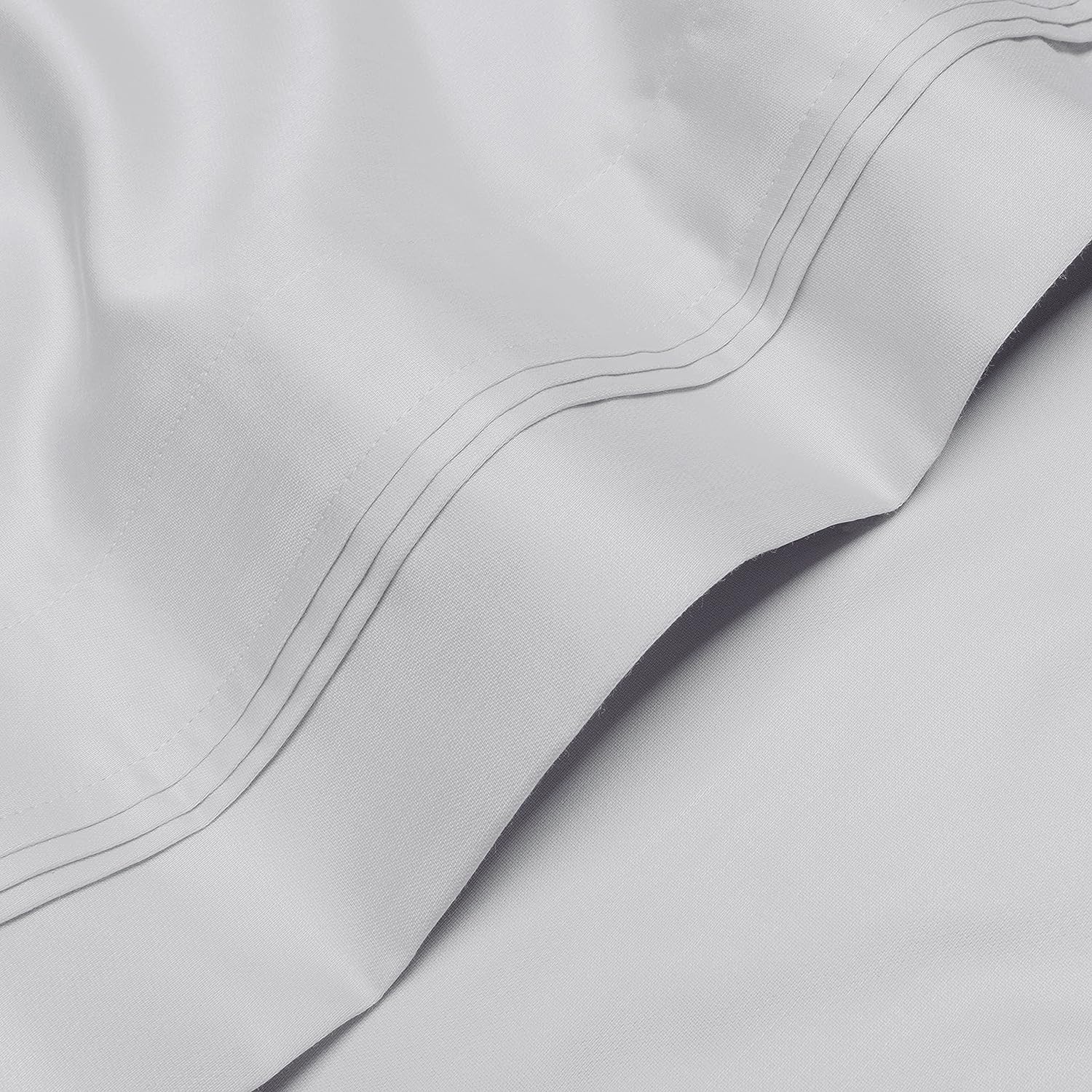 Luxury 1000 Thread Count Egyptian Cotton Bed Sheet Set - King Size, Extra Deep Pocket (18-22 Inches) for Comfort & Durability | Perfect for Master Bedroom, Guest Room & Hotel Use