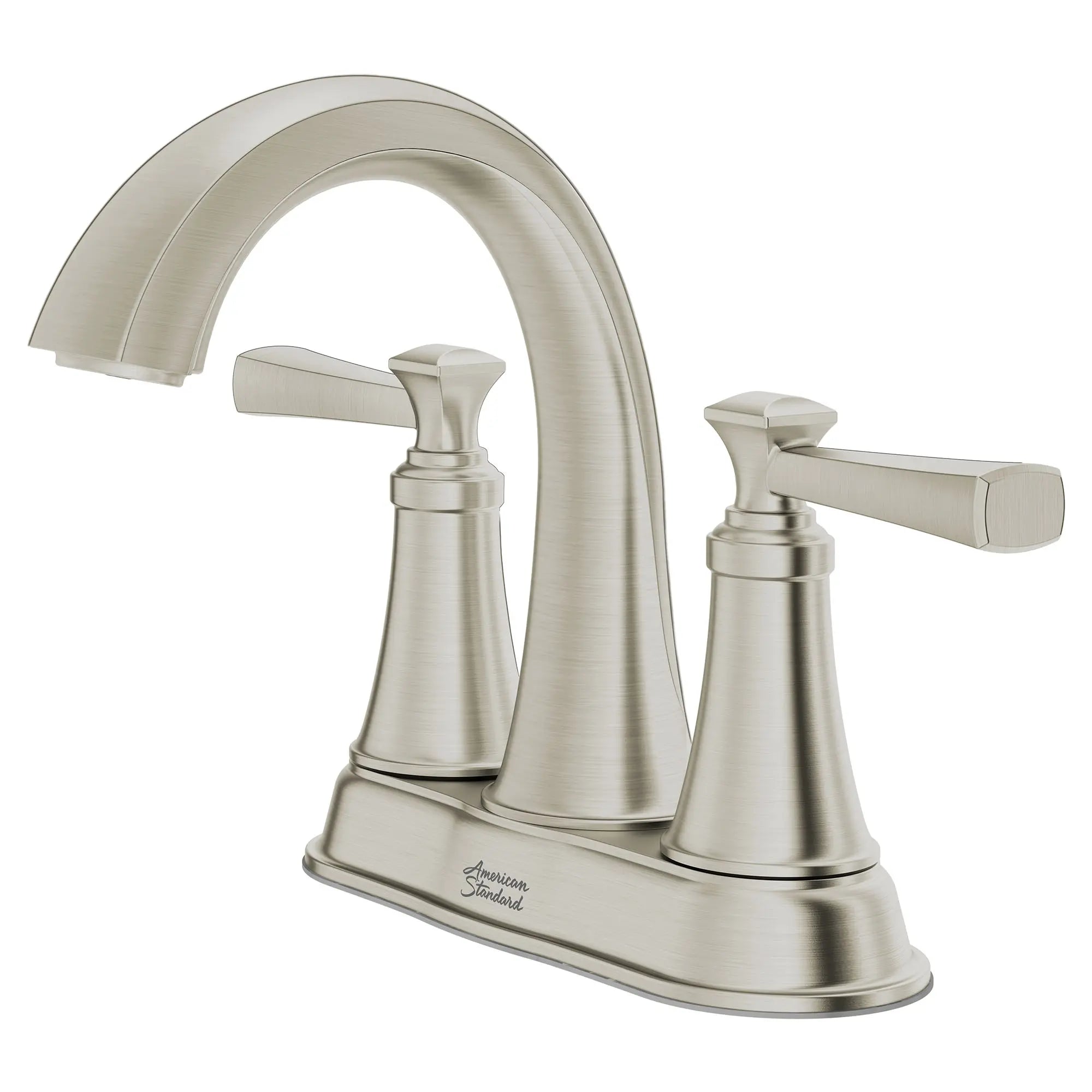 Glenmere 4 Inch Centerset 2 Handle Bathroom Faucet - 1.2 GPM/4.5 LPM Water-Saving Design with Lever Handles - Perfect for Small Bathrooms, Powder Rooms & Vanities