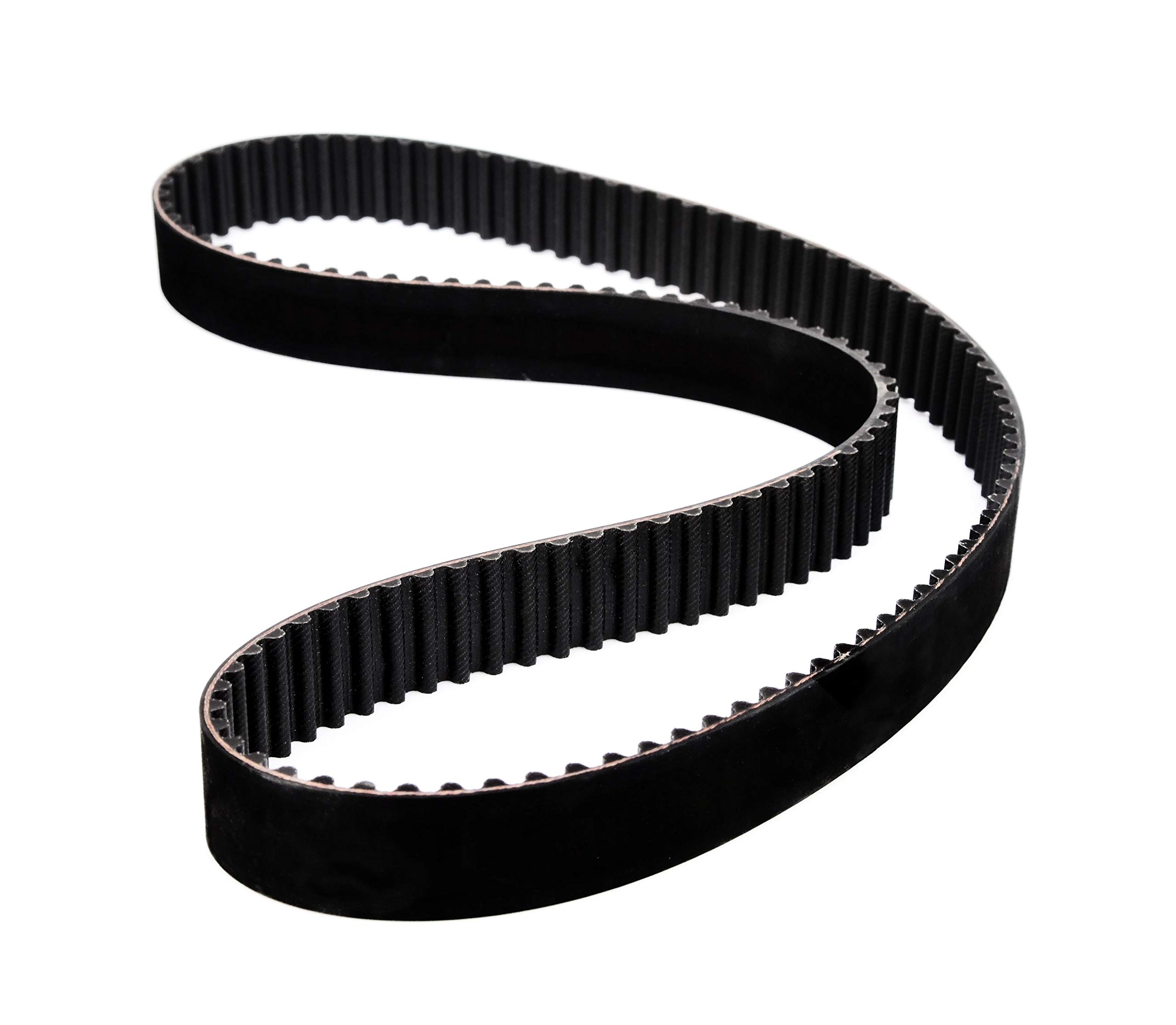 1700H200 Timing Belt 0.5in Pitch, 2in Wide, 170in Length, 340 Teeth - High Precision Rubber Belt for Industrial Machinery, CNC Equipment, and Power Transmission Systems