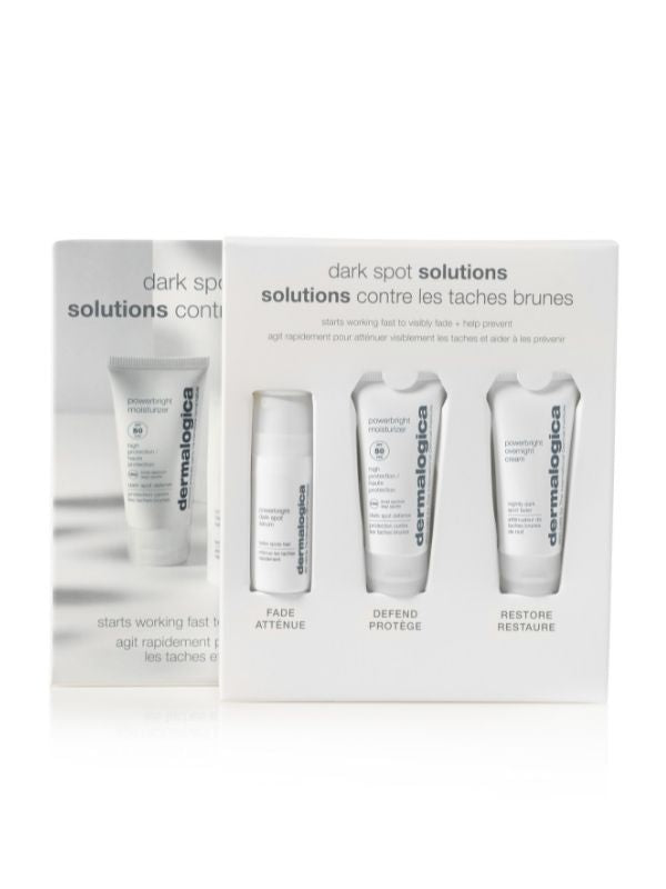 Dermalogica Dark Spot Solutions Kit – Brightening Skincare Set for Hyperpigmentation & Uneven Skin Tone | Perfect for Daily Use & Travel Skincare Routine