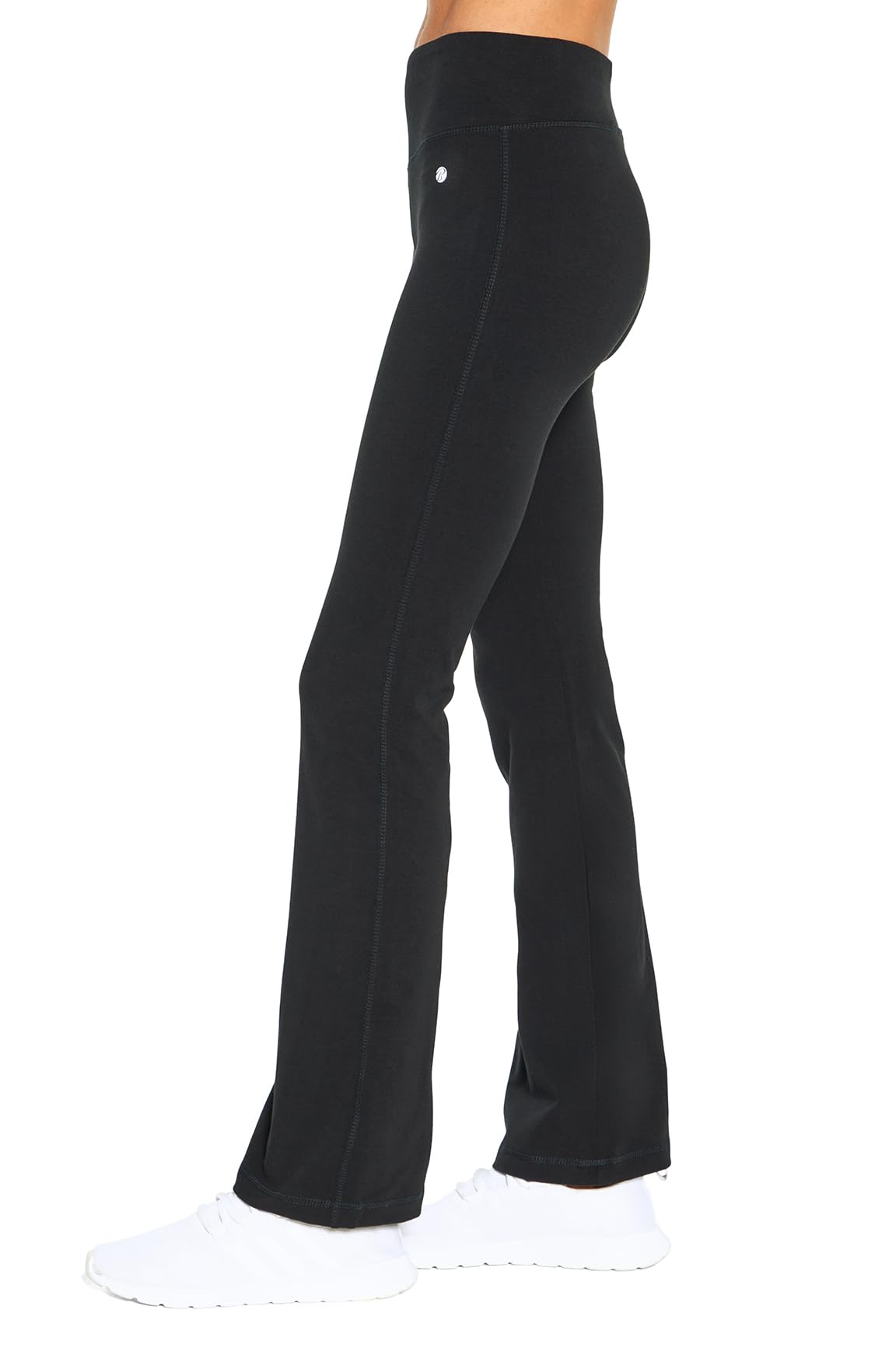 Bally Total Fitness Women's High Waist Tummy Control Bootcut Yoga Pants for Workout & Lounge - Comfortable Stretchy Leggings for Gym, Running, and Everyday Wear