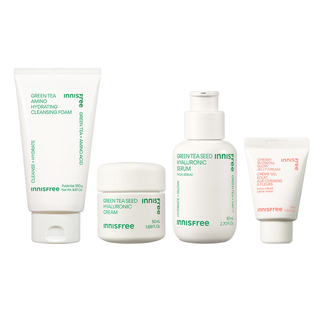 Barrier Boosting Routine - Hydrating Skincare Set for Dry & Sensitive Skin | Daily Moisturizing Face Cream & Serum | Perfect for Nighttime Repair & Winter Care