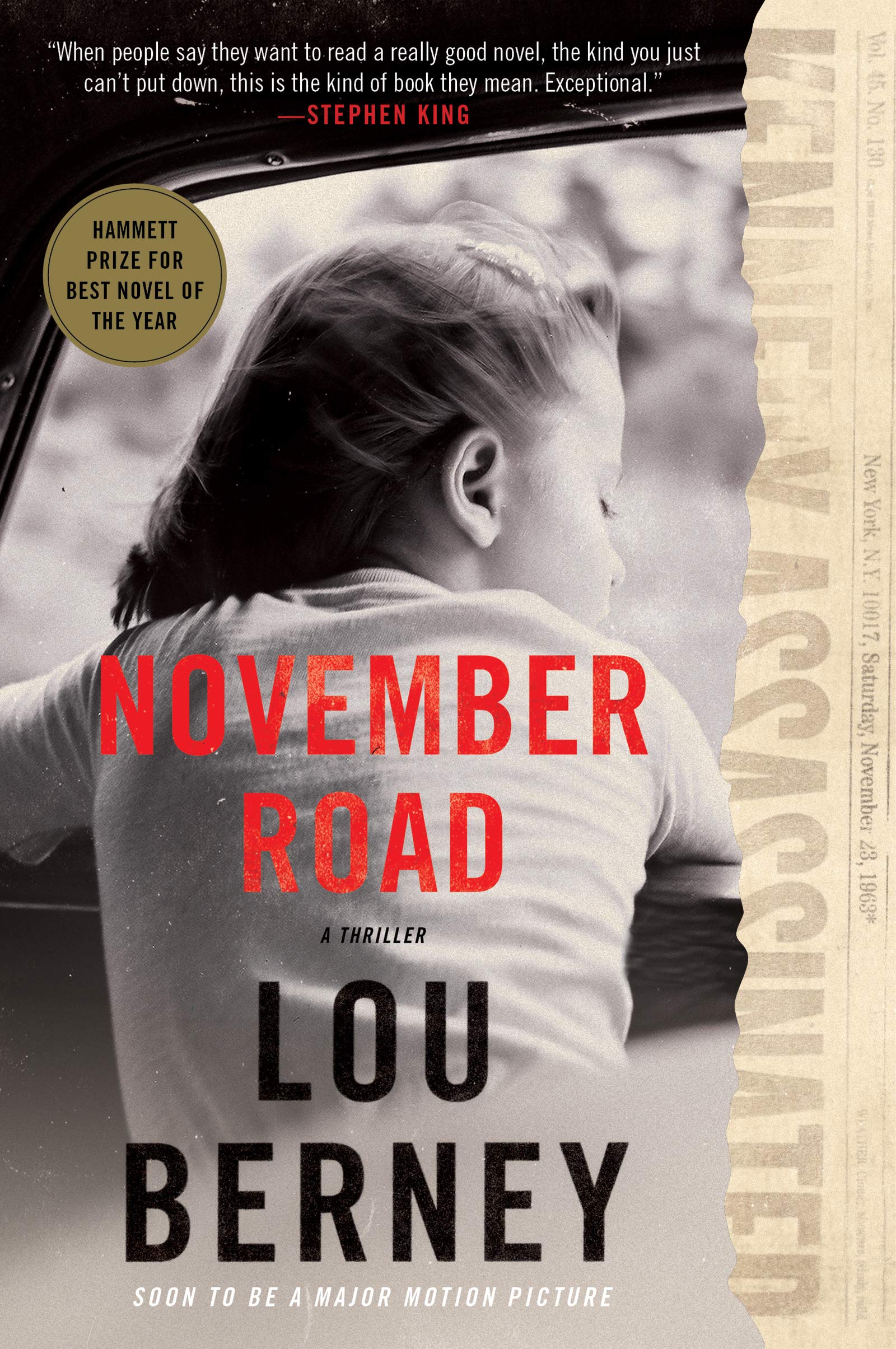 November Road: A Thriller Novel - Suspenseful Mystery Book for Adults | Perfect for Book Clubs, Travel Reading & Late-Night Thrills