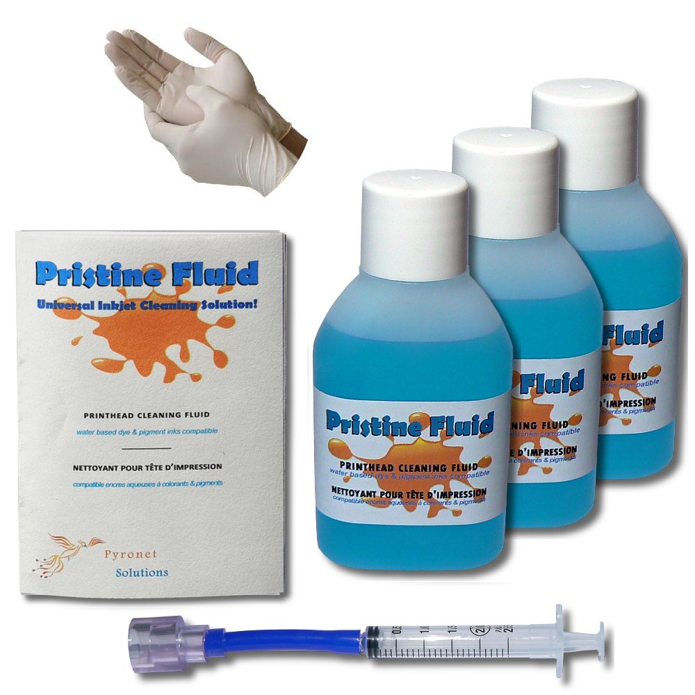 Premium Printer Cleaning Kit for Canon, HP, Kodak - 150ml Inkjet Printhead Cleaner Solution for Unclogging Nozzles & Deep Cleaning | Ideal for Home Office, Photography Studios & Professional Printing Services