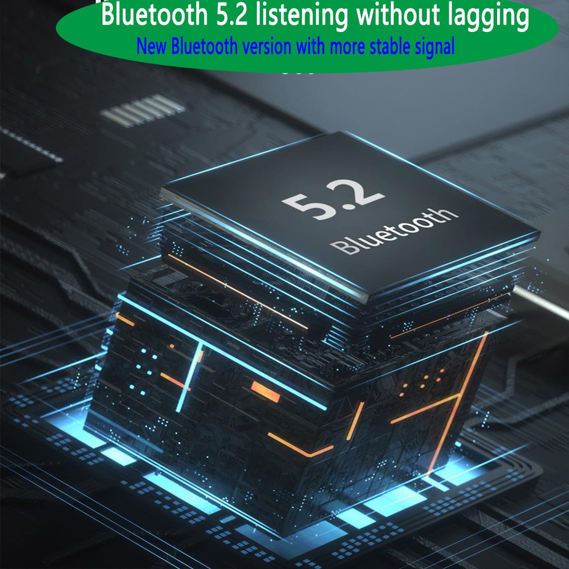Bluetooth 5.2 Audio Adapter - Wireless Music Streaming Receiver with USB Port for Smartphones, Tablets, Car Speakers & Headphones | Home Theater, Office & Car Audio System Upgrade