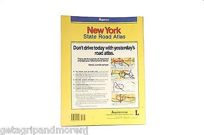 Hagstrom NY State Road Atlas 1992 - Vintage New York Travel Map for Road Trips & Navigation - Perfect for Collectors, Historians & Road Trip Enthusiasts