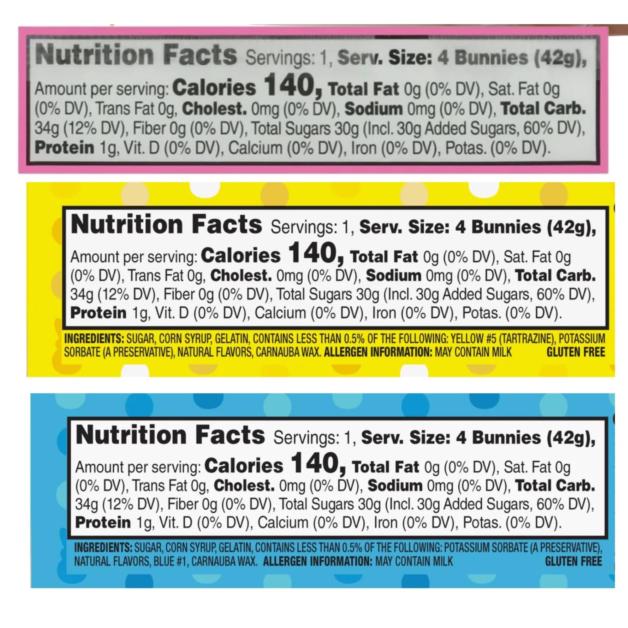Needzo Easter Marshmallow Candy Variety Pack - 4 Pack with Pink, Blue & Yellow Bunny & Chick Shapes - Perfect for Easter Baskets, Party Favors, School Treats & Holiday Desserts