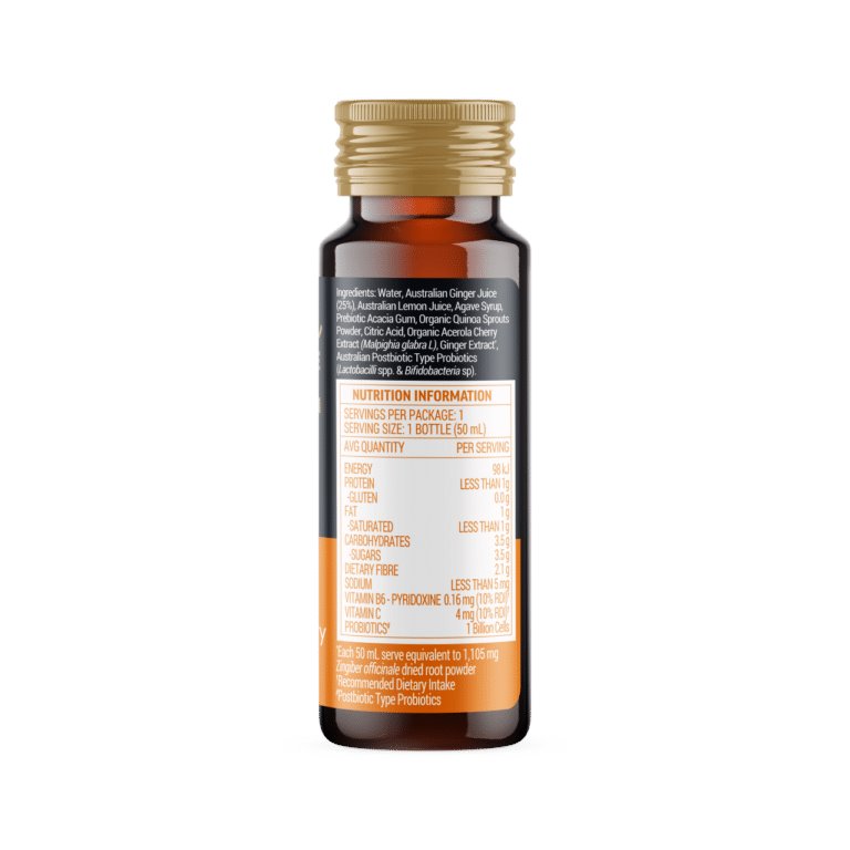 BUDERIM GINGER Bioactive Immunity Booster Shot - Natural Immune Support Supplement for Wellness & Energy - Perfect for Travel, Workout Recovery & Daily Health