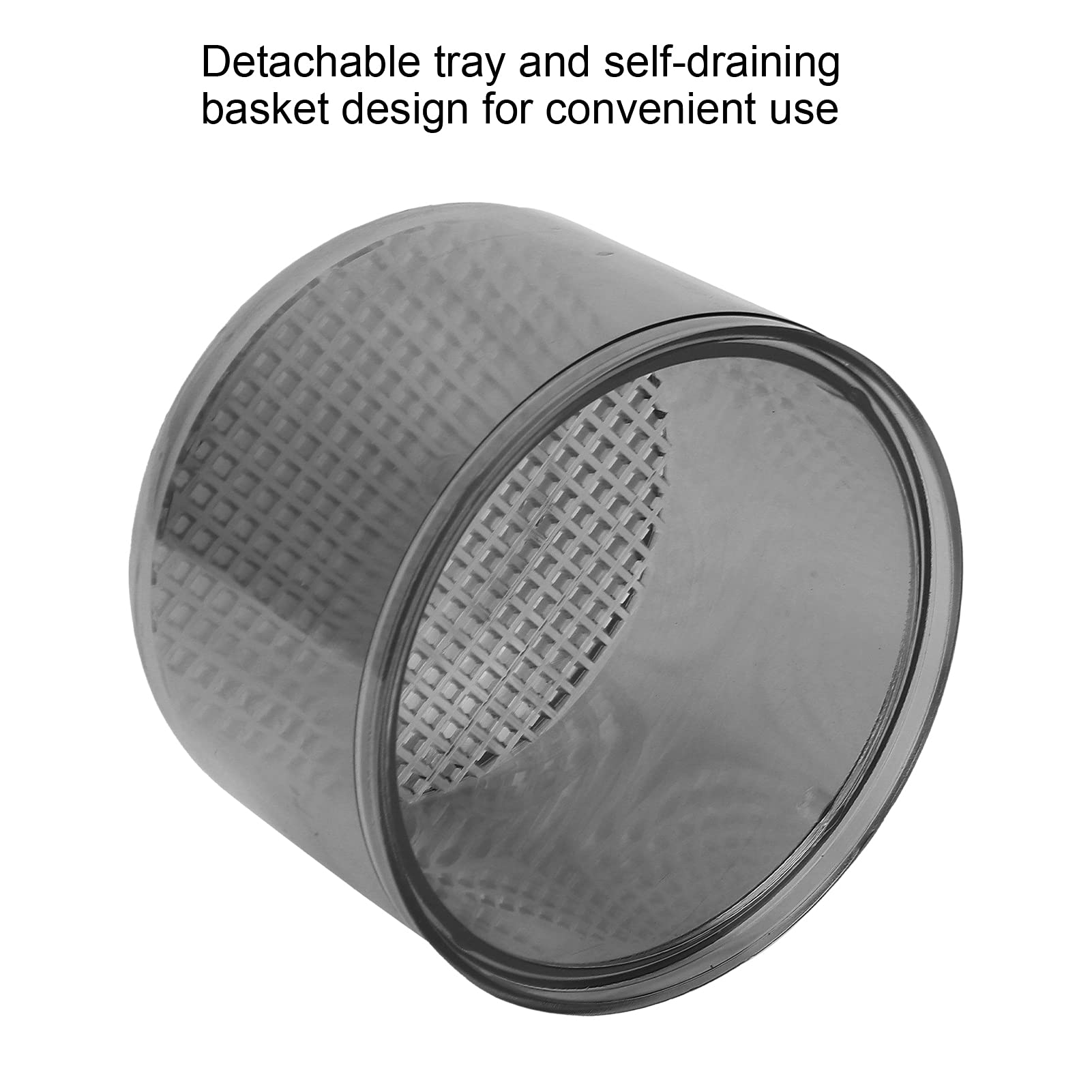 Portable Nail Art Cleaning & Sterilizing Box - Manicure Tools Organizer with UV Sterilization, Nail Accessories Storage Container for Salon & Home Use (Grey) - Perfect for Travel, Professional Nail Techs & DIY Manicures