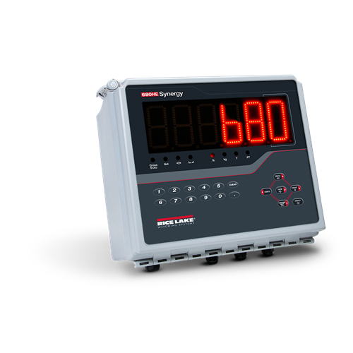 680HE Synergy Series Heavy-Duty Digital Weight Indicator for Harsh Environments - Perfect for Industrial, Logistics, and Warehouse Applications
