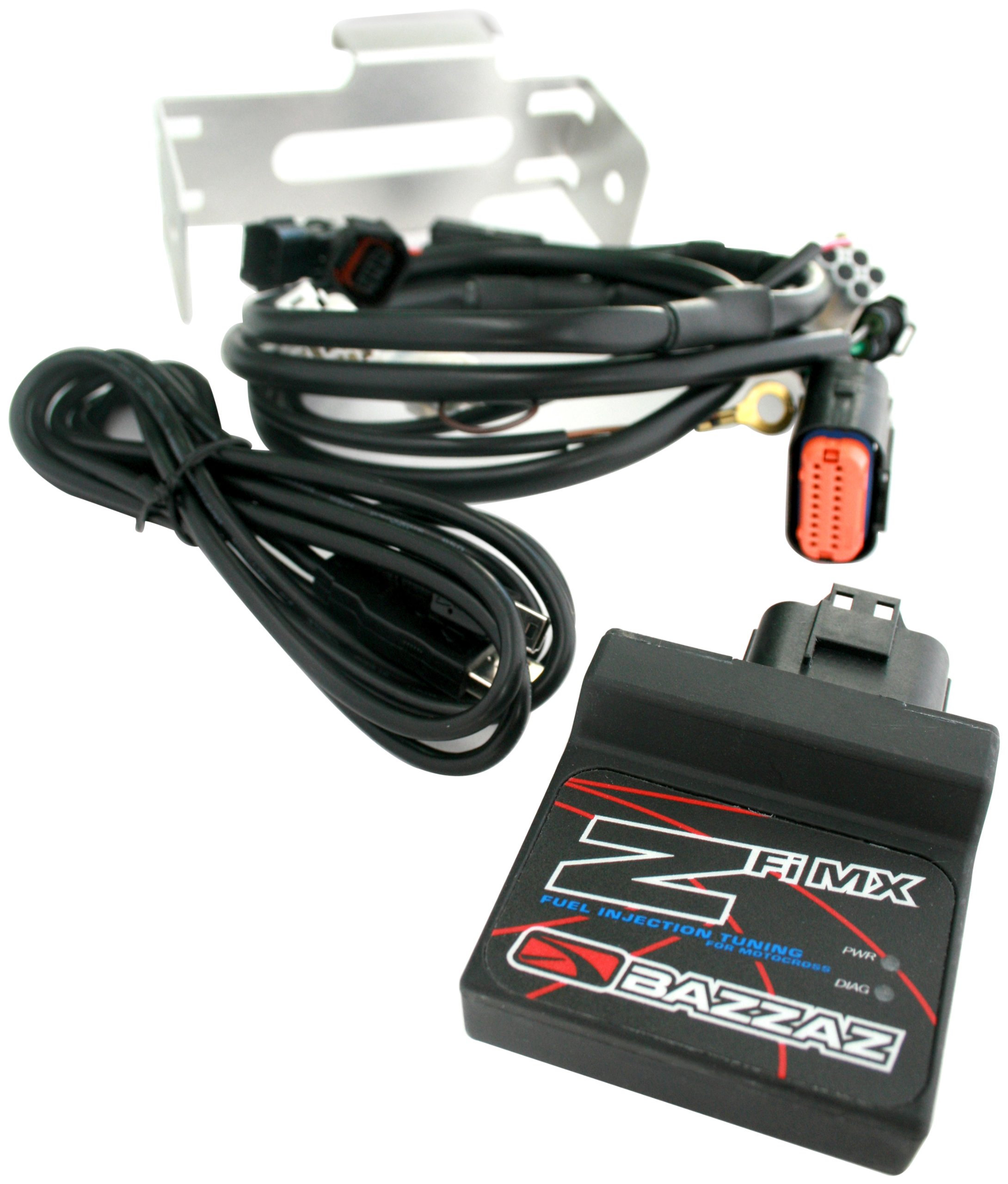 Bazzaz F711 Z-Fi MX Fuel Controller - High-Performance Motorcycle Fuel Management System for Racing & Off-Road Use