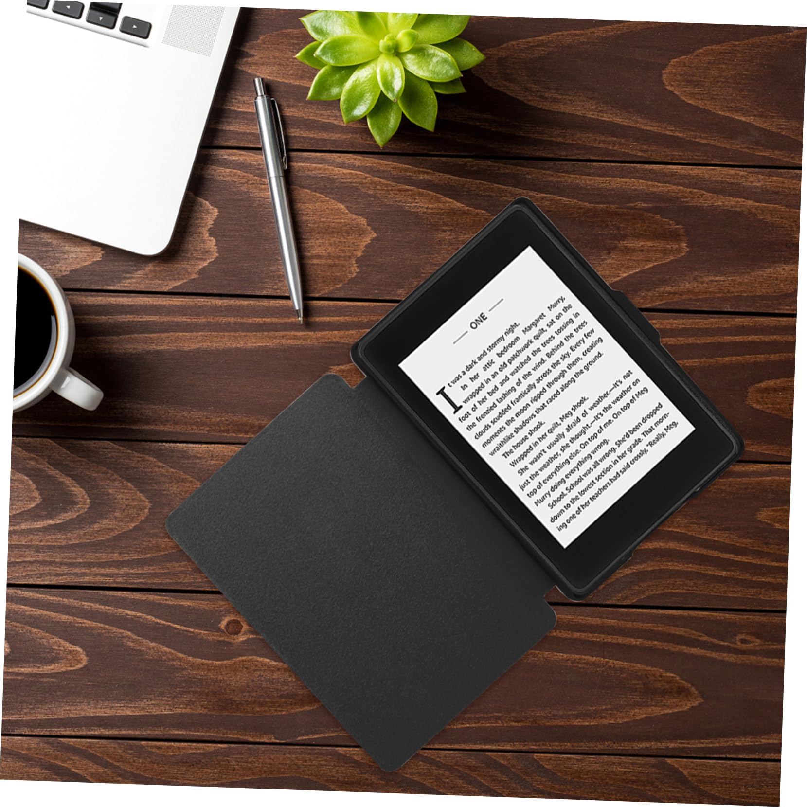 Veemoon E-Book Cover for Kindle 4 2018 - Custom Fit Auto Wake/Sleep Function, Thin & Sturdy Protective Case - Perfect for Reading, Travel, and Daily Use
