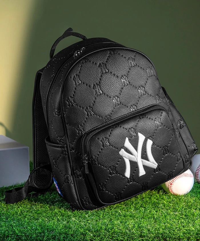 MLB New York Yankees Backpack for Men & Women - Official Licensed Yankees Baseball Bag for School, Travel & Sports Fans