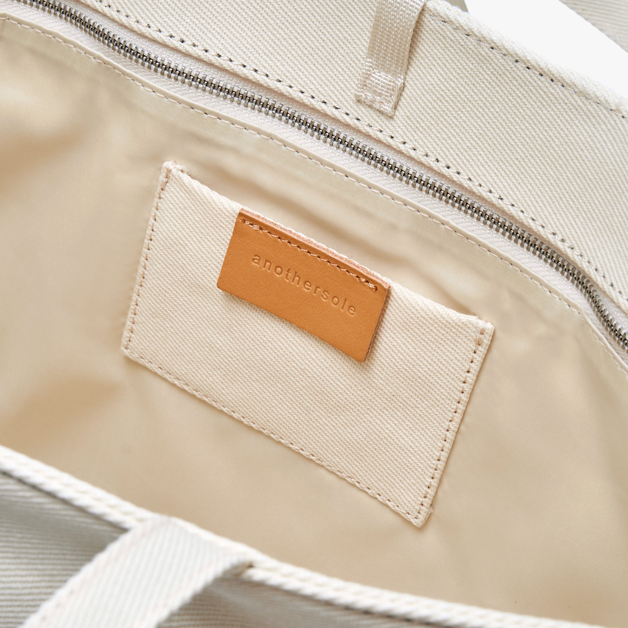 APT All-Purpose Tote Bag - Premium Ivory Cotton Tote for Women - Perfect for Work, Gym, Beach & Shopping