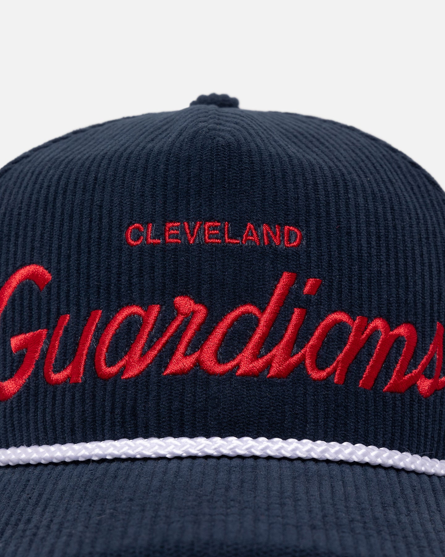 47 Brand Cleveland Guardians MLB Opening Day Snapback Hat - Navy Blue Adjustable Crossrope Hitch Cap for Baseball Fans & Sports Enthusiasts - Perfect for Games, Tailgating & Everyday Wear