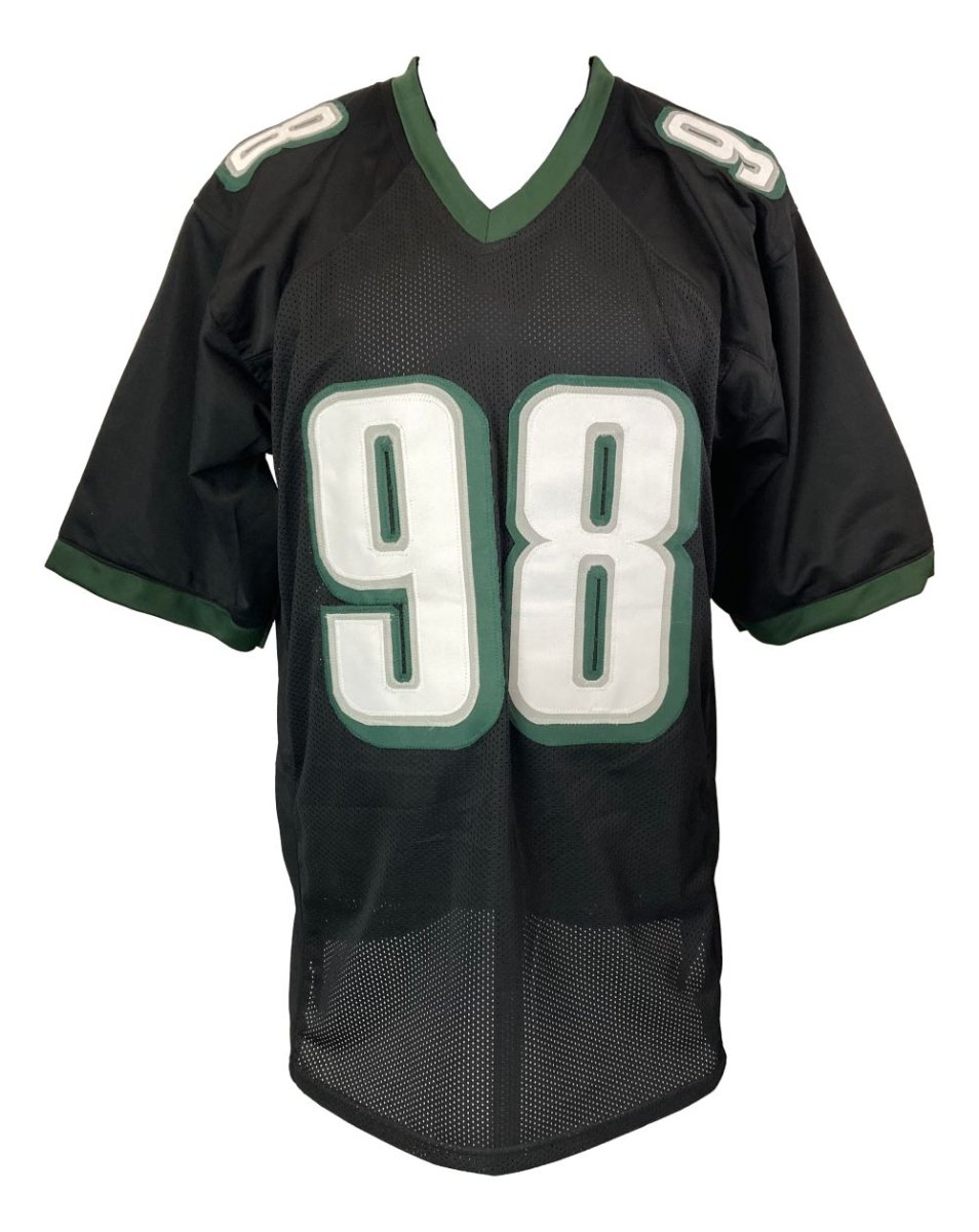 Authentic Jalen Carter Philadelphia Eagles Signed Black Football Jersey - Limited Edition Collectible for NFL Fans & Sports Memorabilia Enthusiasts - Perfect for Display, Gifting, and Game Day Decor