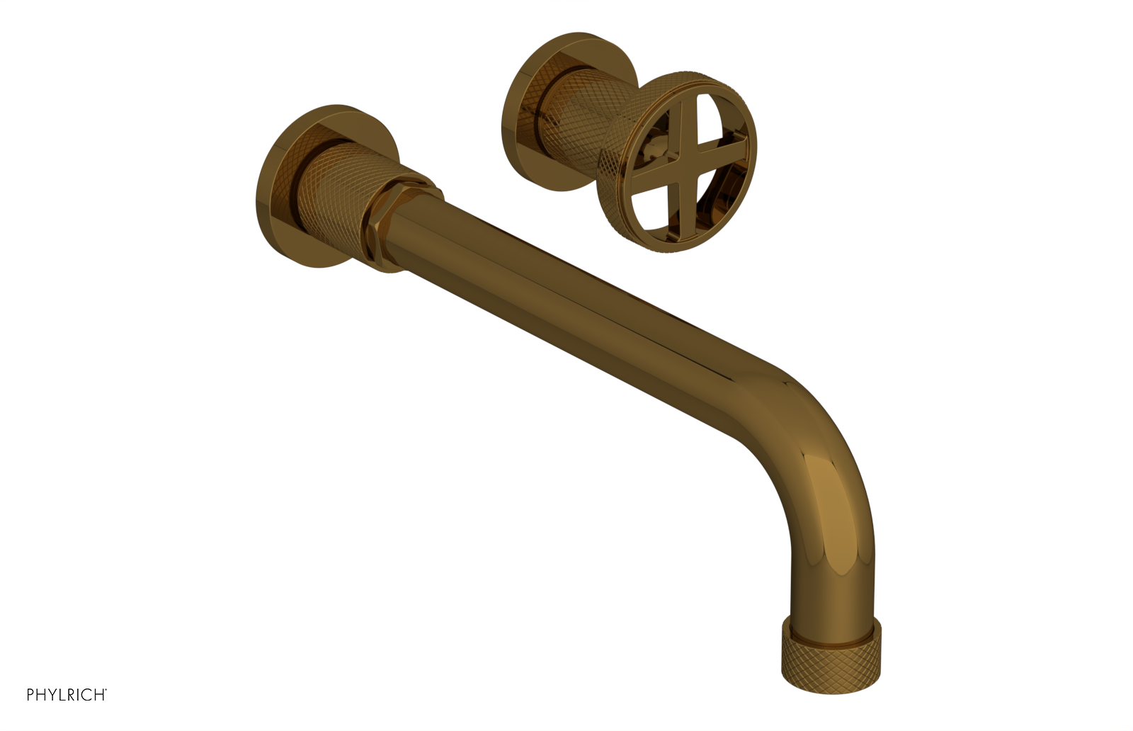 DUSTRIE Single Handle Wall Mounted Lavatory Faucet Set - 10