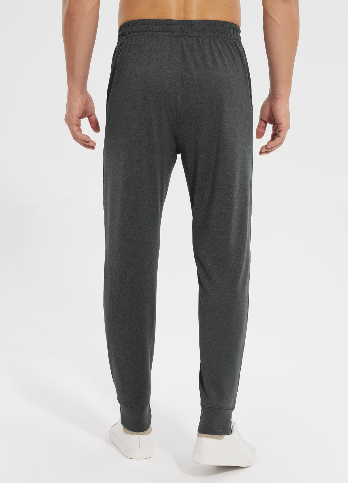 Baleaf Men's Sweatpants with Zipper Pockets - Ultra Soft Tapered Joggers for Running, Workout & Gym - Comfortable Athletic Pants for Casual Wear & Outdoor Activities