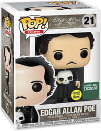 Edgar Allan Poe Glow in the Dark (GITD) Barnes & Noble Exclusive Edition #21 - Perfect for Book Collectors & Horror Fans