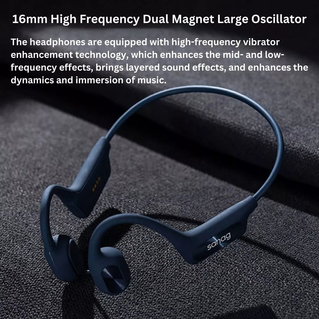 Sanag A50s Pro Open Ear Bluetooth Headphones for Running, Cycling & Workout - Wireless Air Conduction Sports Earbuds with Sweatproof Design - Perfect for Gym, Jogging & Outdoor Activities